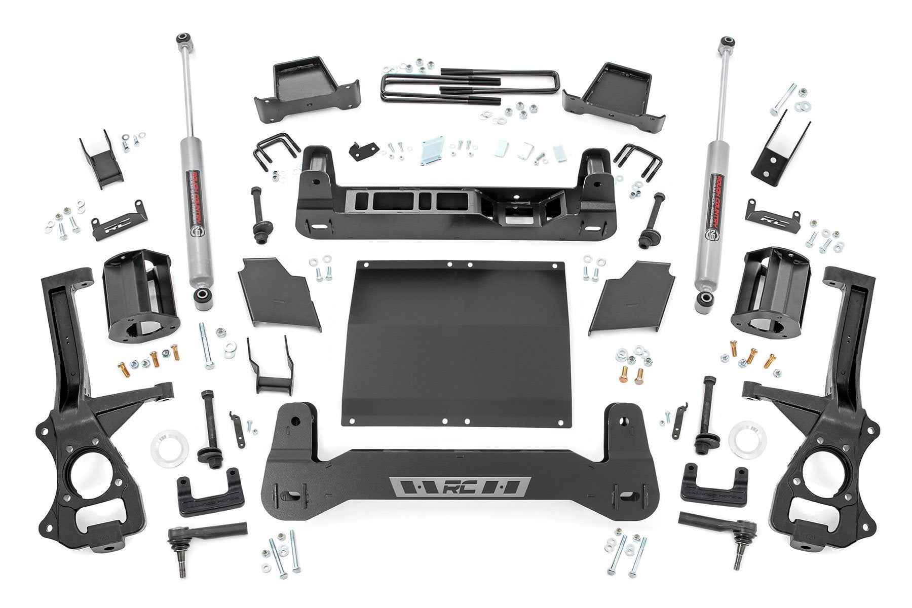Rough Country 6" Suspension Lift Kit Spacers Diesel 19-24 CGM 1500 PU 2/4wd 21731D