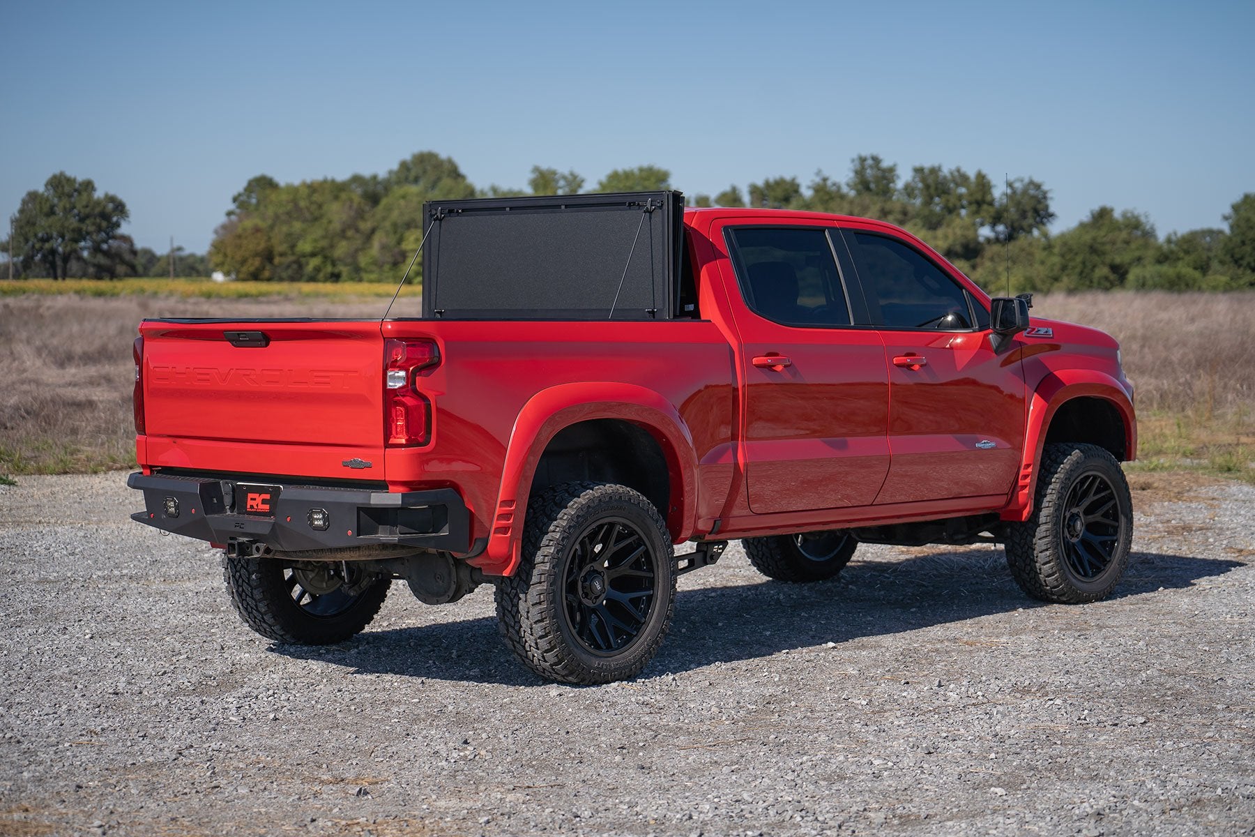 Rough Country Hard TriFold Flip Up Bed Cover 5'10" Chevy/GMC 1500 19-23 49120580
