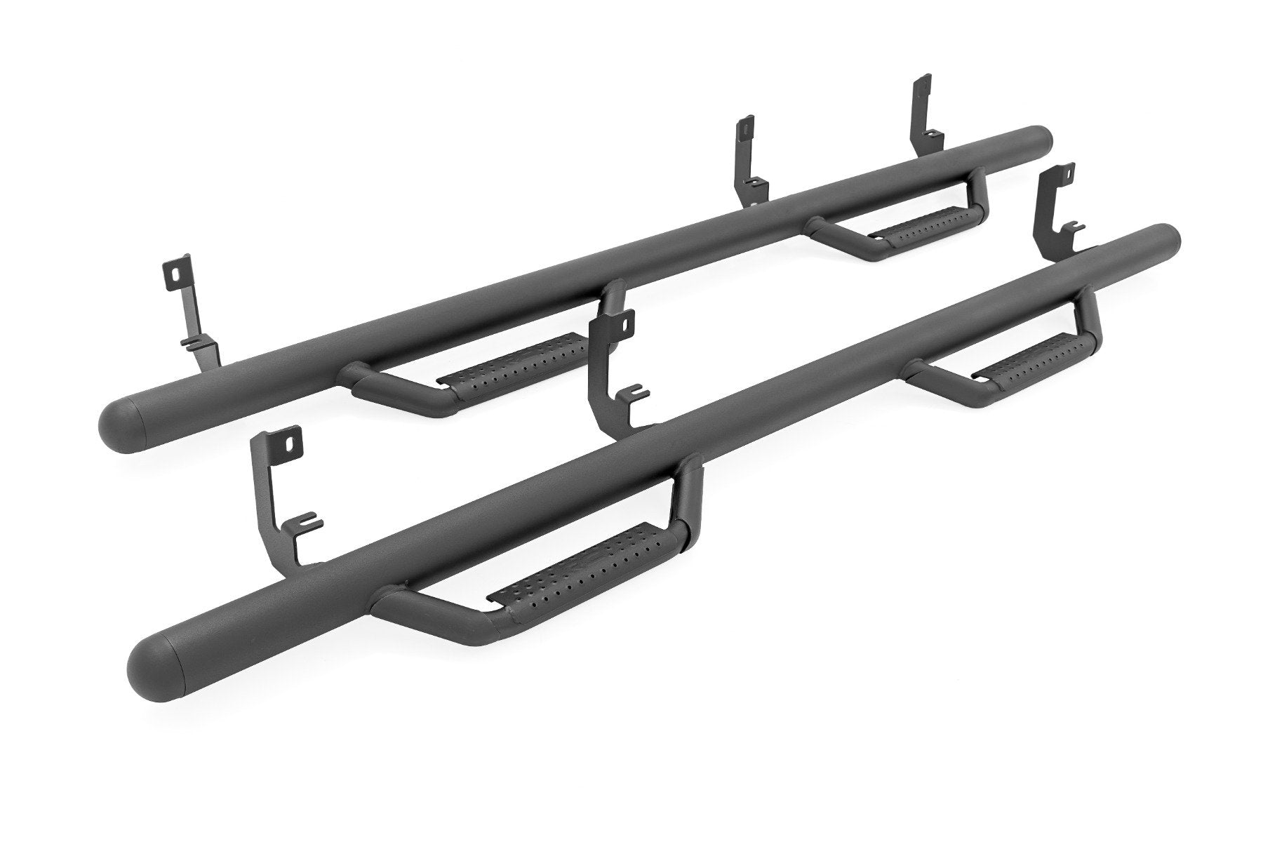 Rough Country Nerf Steps Cab Length Crew 5'7" Bed for Ram 1500 19-25/TRX 21-24 RCD1980CCB