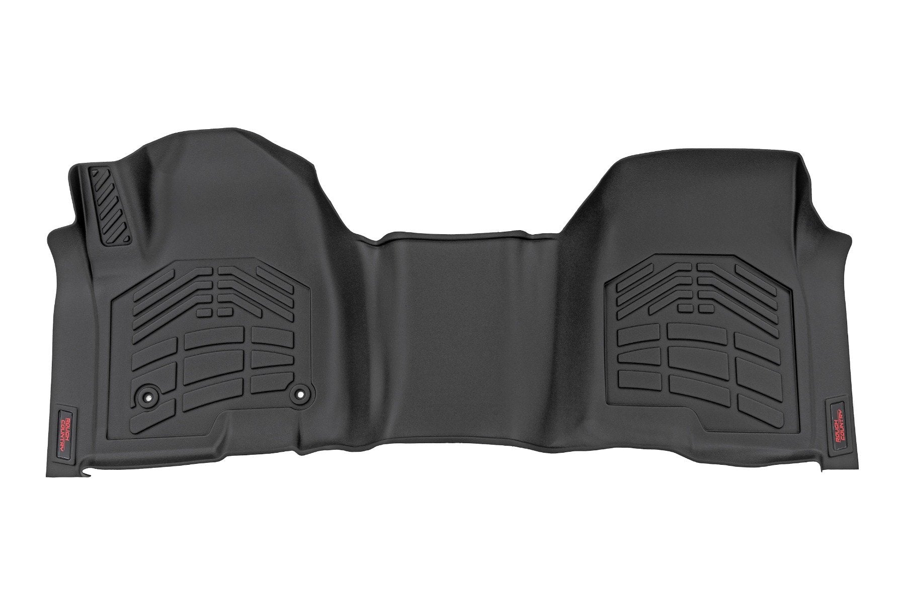 Rough Country Floor Mats FR & RR FR Bucket Crew w/o Underseat Storage 1500/2500HD/3500HD 19-23 SM2165