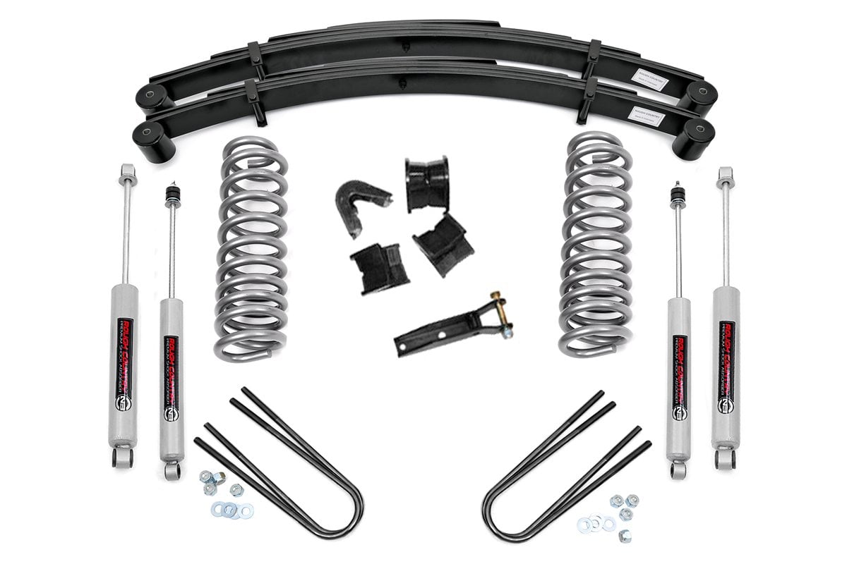 Rough Country 4in for Ford Suspension Lift Kit System 78-79 Bronco 4wd 535.20