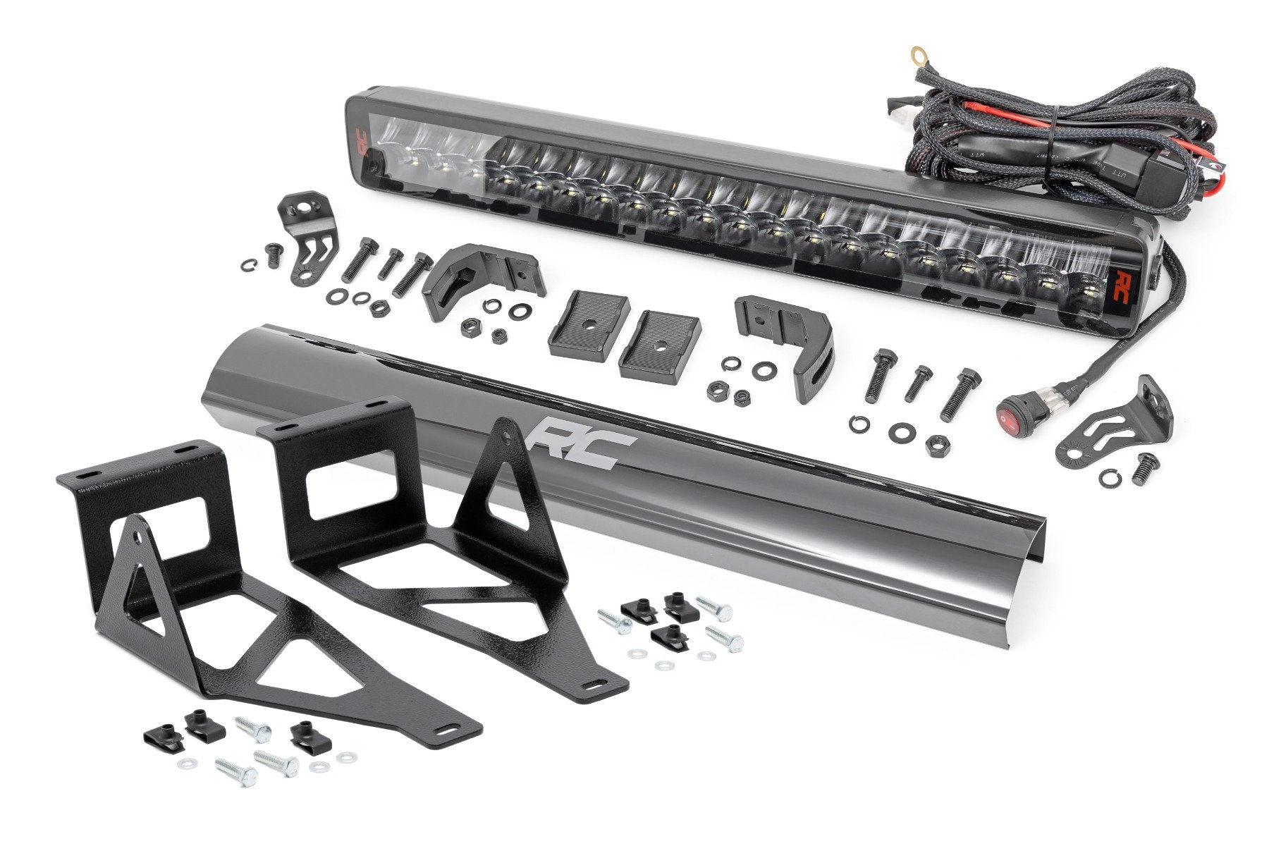 Rough Country LED Bumper Mount 20" Spectrum Dual Row Ford Super Duty 05-07 80665