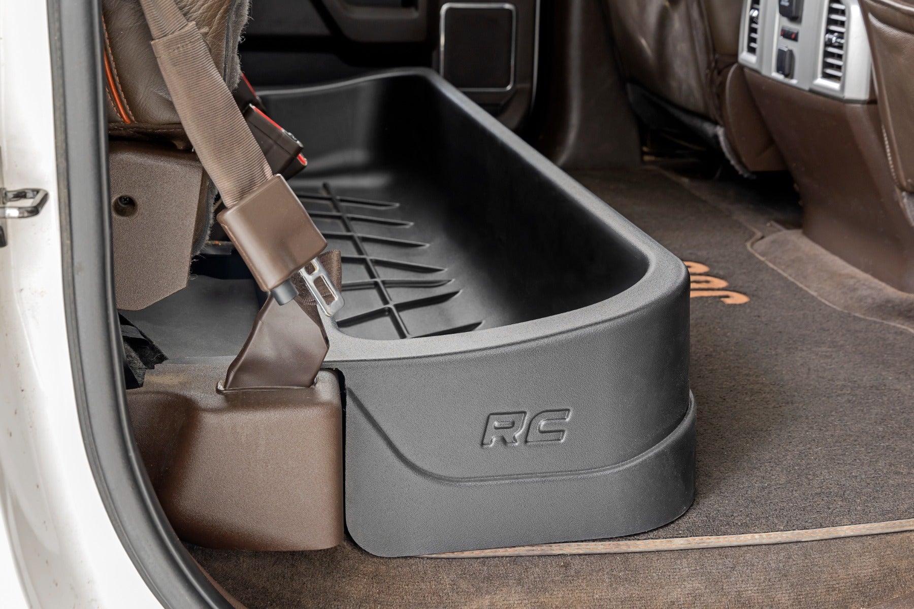 Rough Country Under Seat Storage Crew Cab For Ford F-150 15-22/SuperDuty 17-22 RC09281A