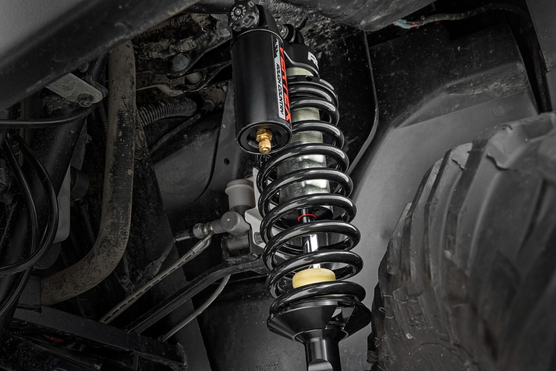 Rough Country Vertex Front Coil Over Shock Pair 0-2" For Polaris Ranger 09-21 789001