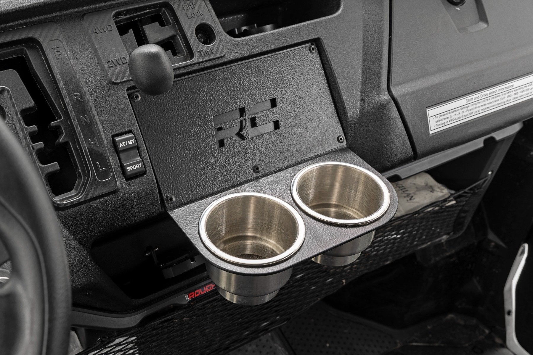 Rough Country Cup Holder MLC-8 Honda Pioneer 1000/Pioneer 1000-5 - 92058