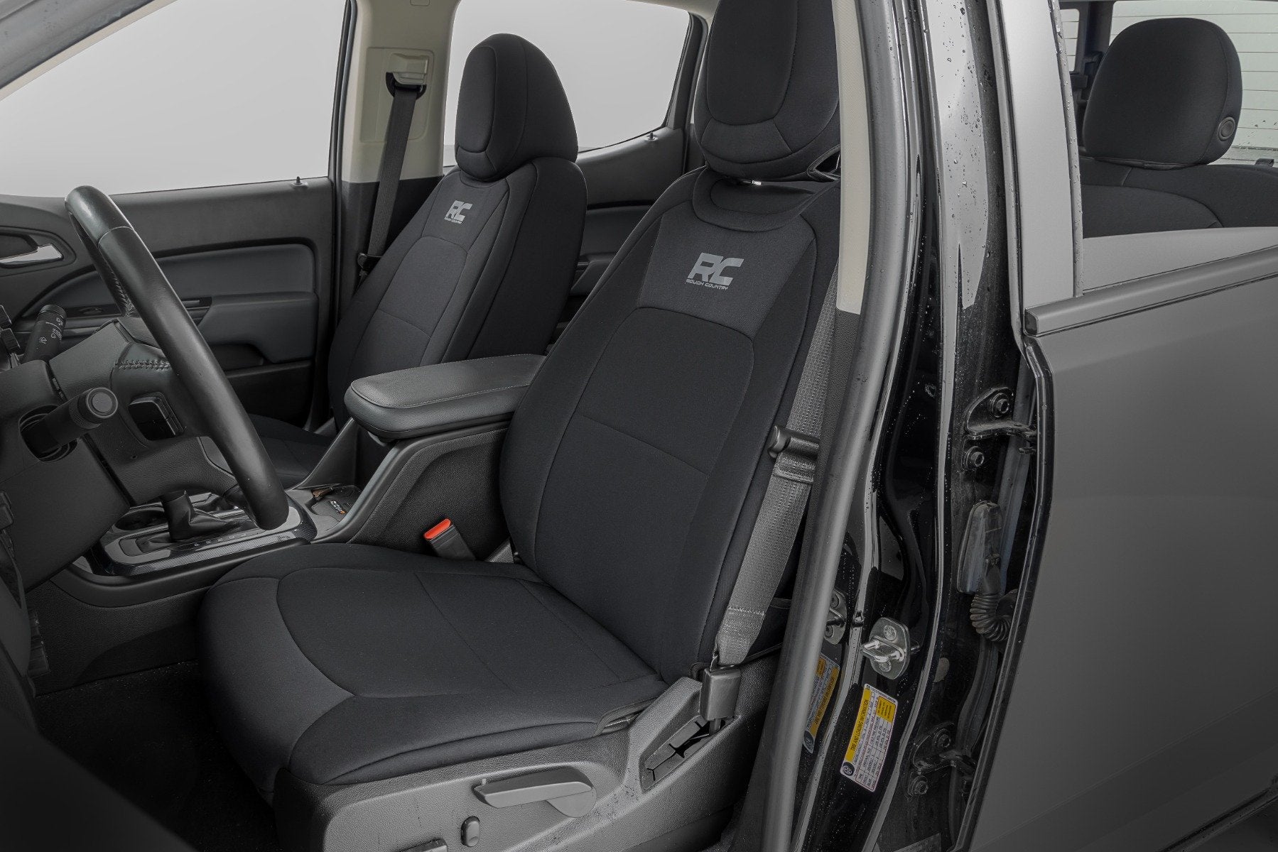 Seat Covers Frnt Bucket Rear Bench Chevy/GMC Canyon/Colorado 15-22 91051