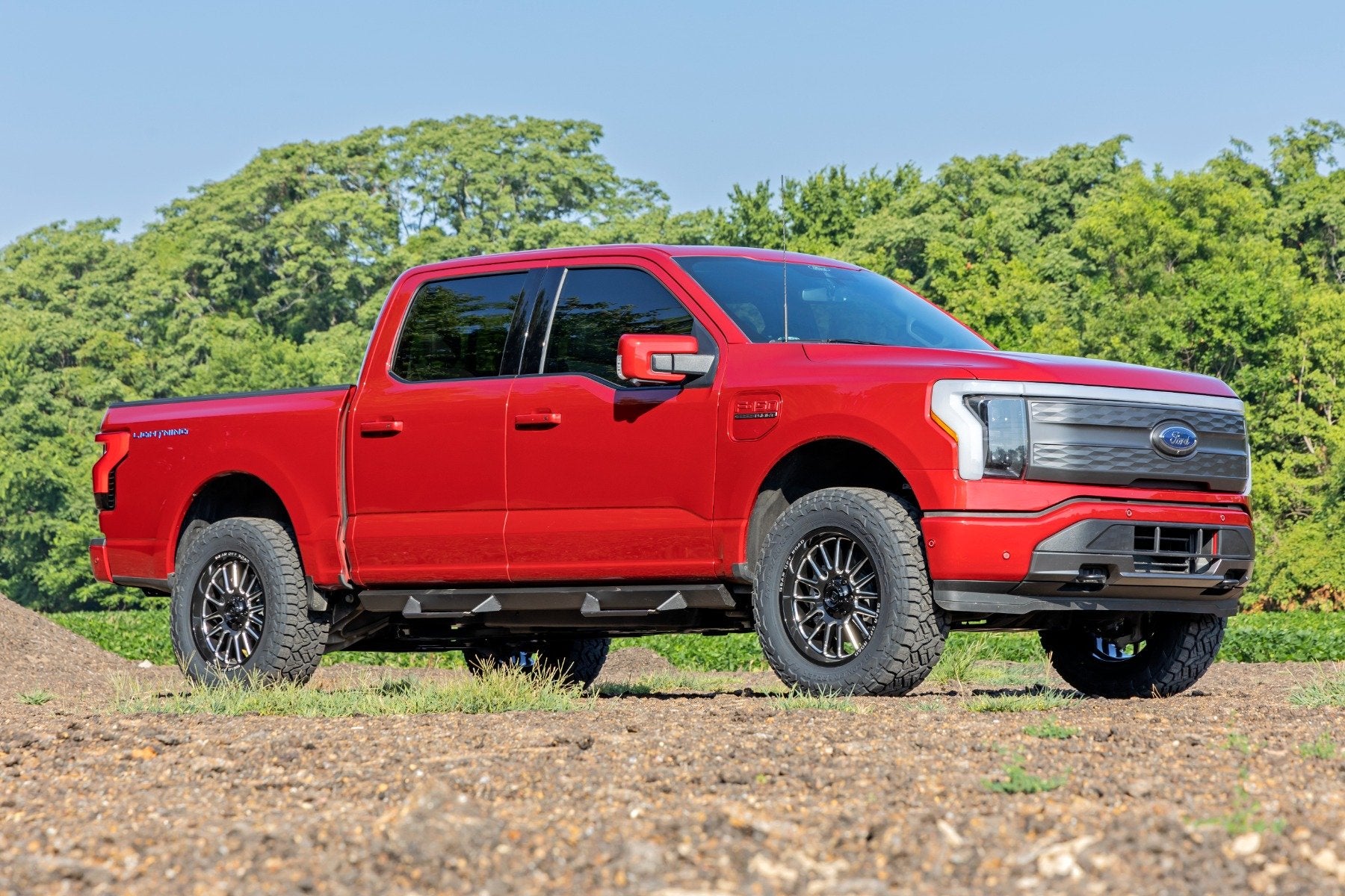 Rough Country 2 Inch Leveling Kit Ford F-150 Lightning 4WD 2022 52200_A