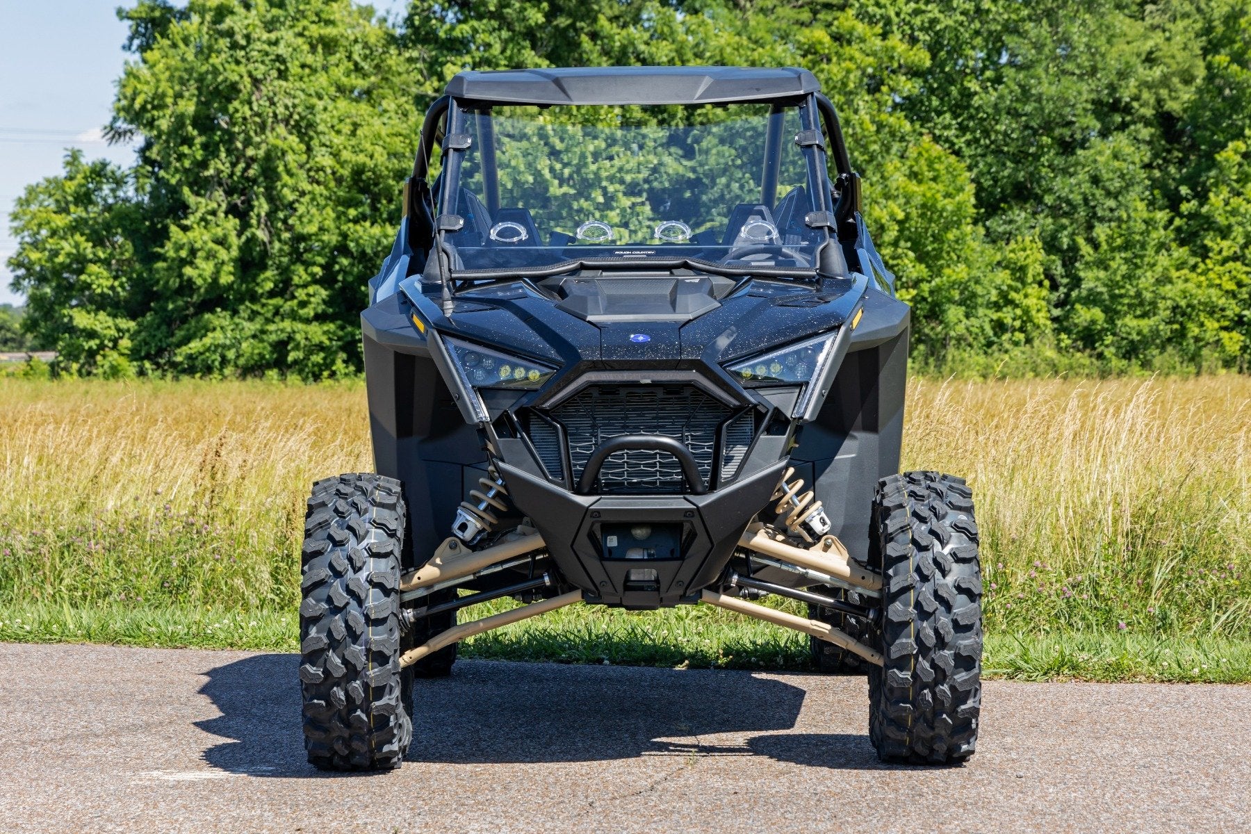 Rough Country Polaris Scratch Resistant Vented Windshield 20-21 RZR PRO XP 98202010