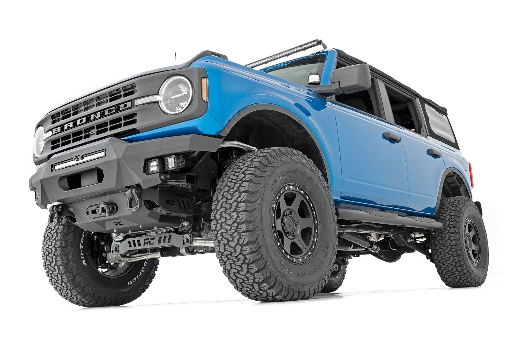 Rough Country 5" Lift Kit M1R Reservoir for Ford Bronco 4wd 21-25 41540