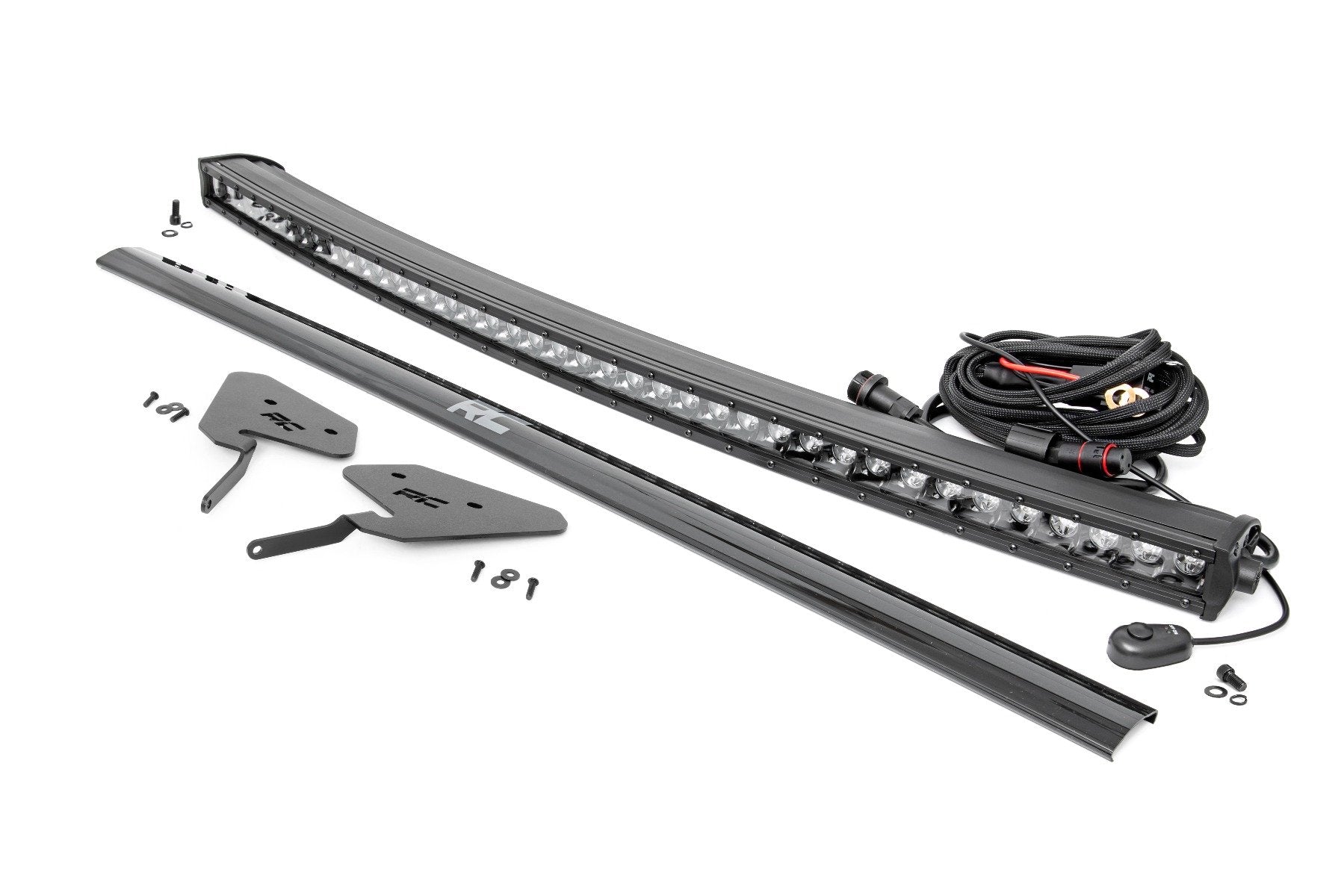 Rough Country Front-Facing 30-inch Curved LED Kit Polaris 19-21 RZR Turbo S 93111