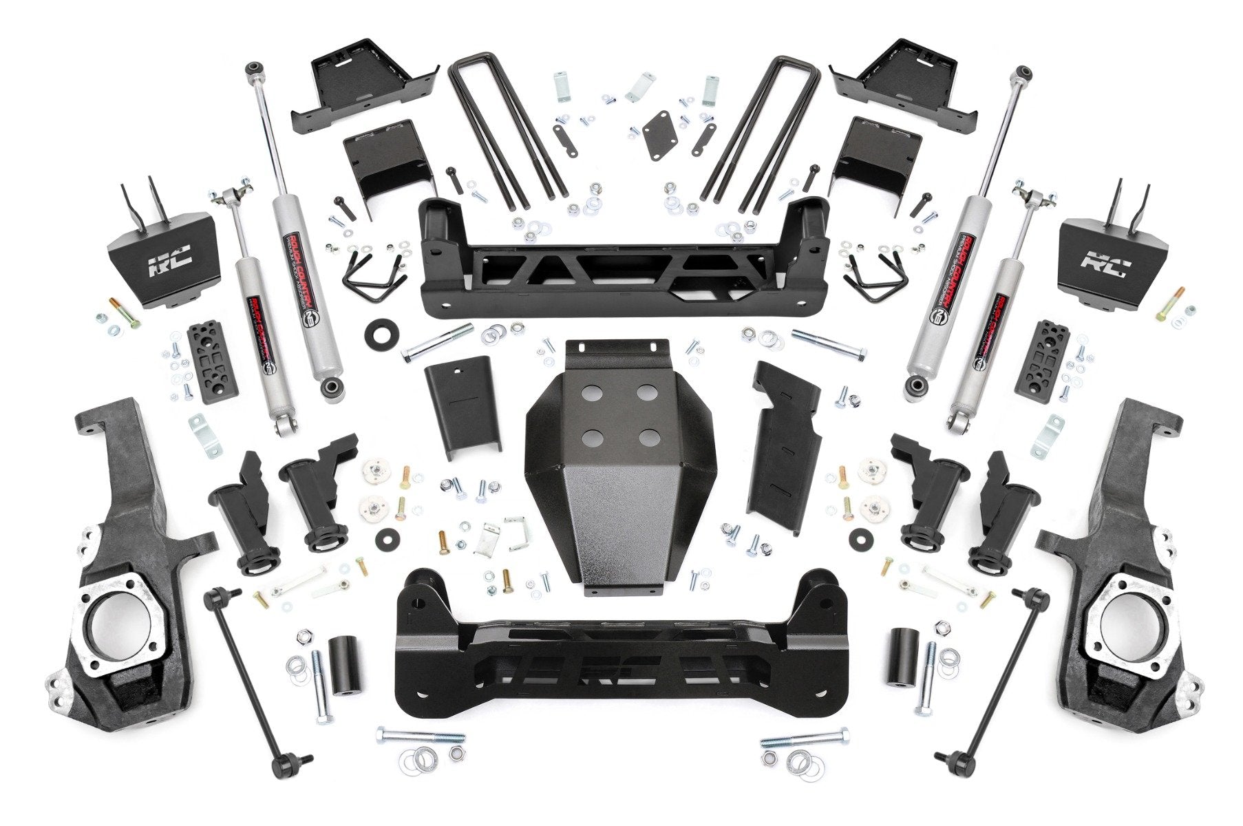 Rough Country 7" Lift Kit Torsion Drop w/ Overloads Chevy/GMC 2500/3500HD 20-25 111230