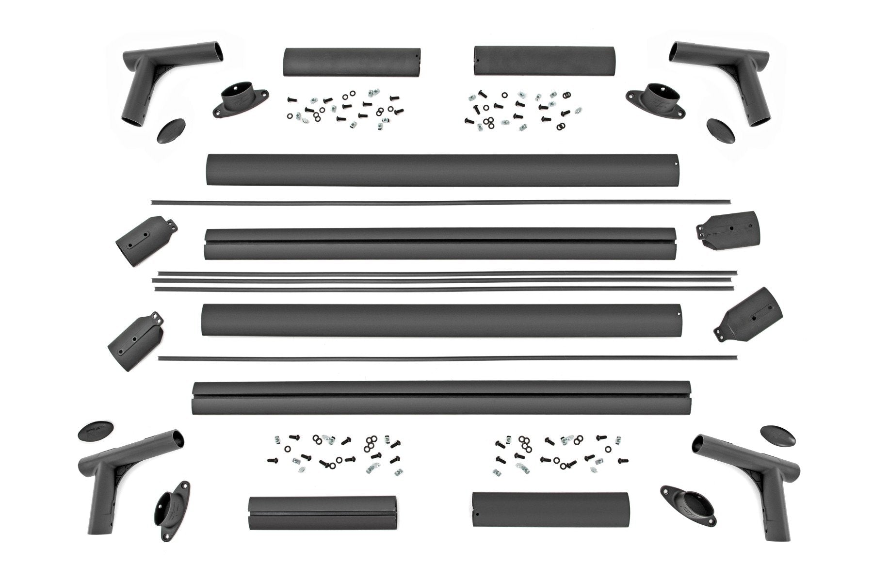 Rough Country Overlanding Aluminum Bed Rack Jeep Gladiator 20-23 10620