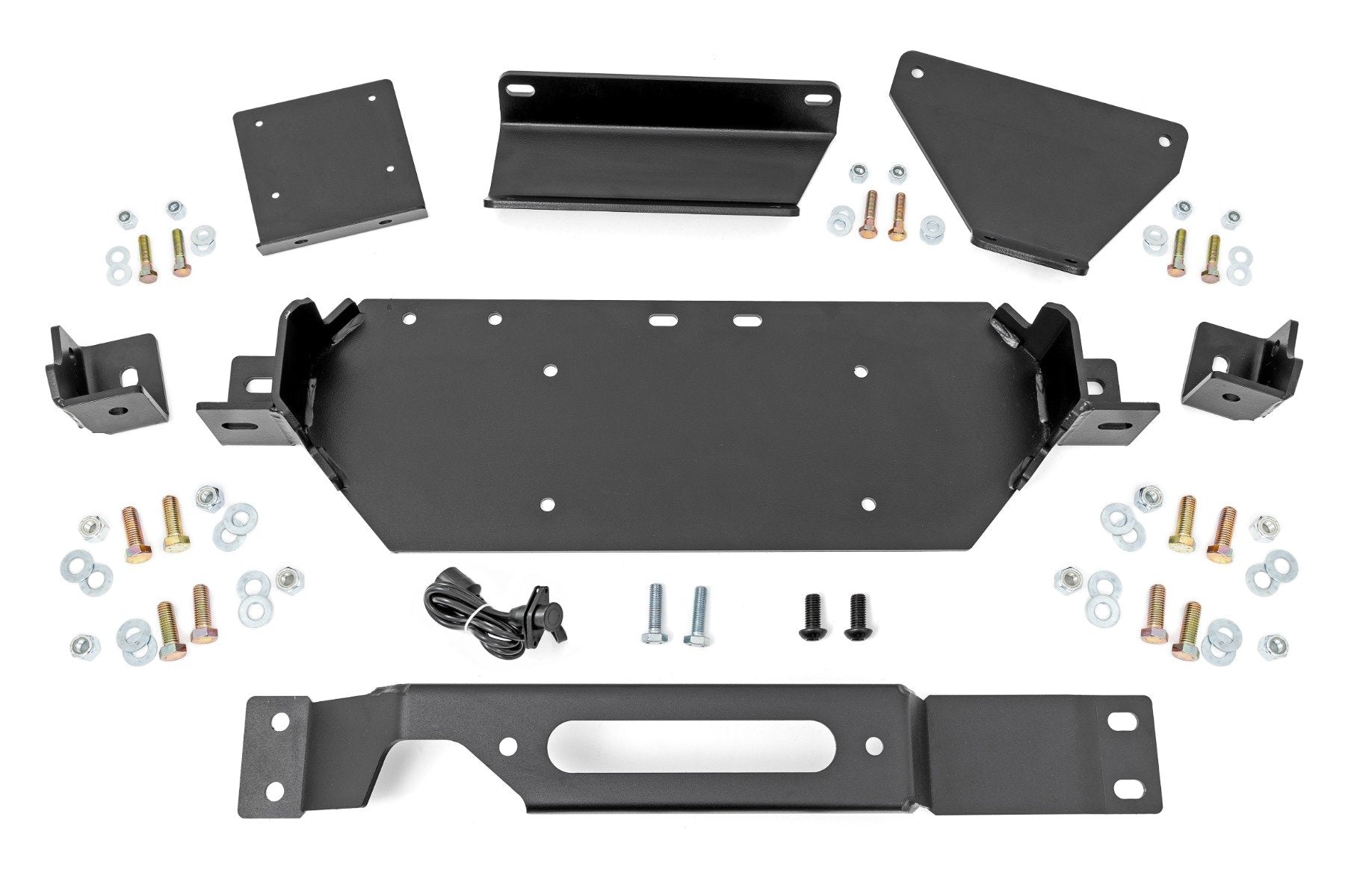 Rough Country Hidden Winch Mount PRO12000S Ford Super Duty 2020-2022 51127