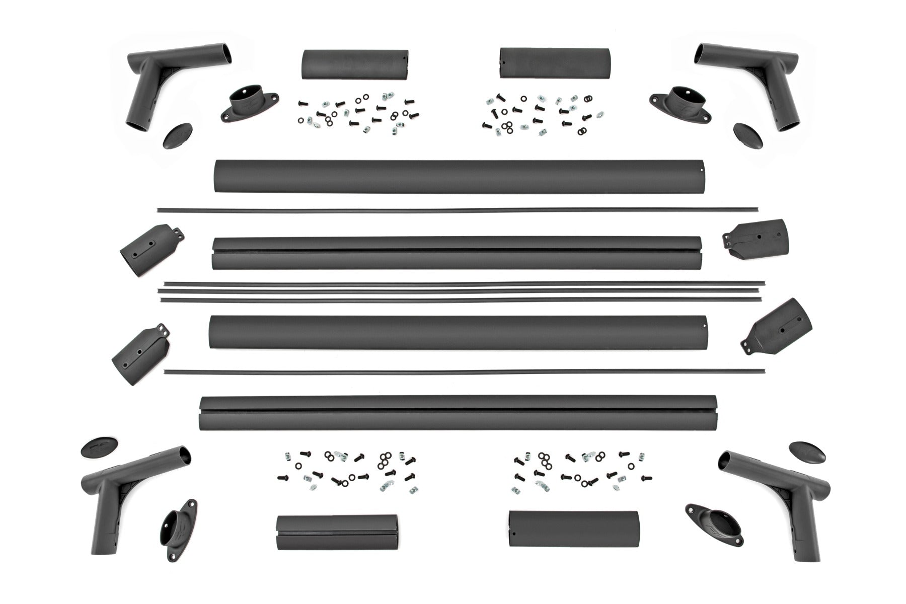 Rough Country Bed Rack Half Rack Aluminum for Jeep Gladiator JT 4wd 20-25 10644