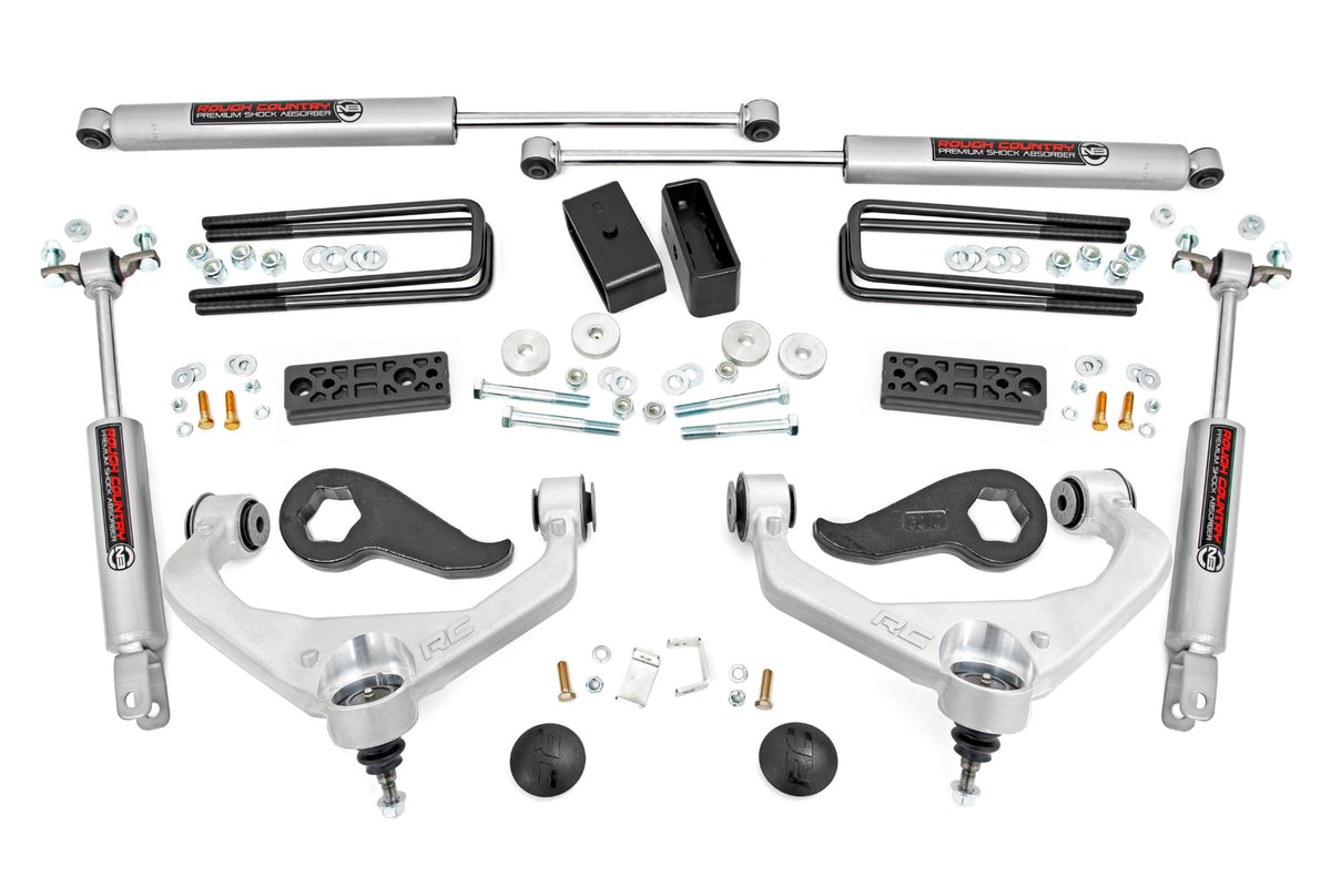 Rough Country 3" Lift Kit Chevy Silverado & GMC Sierra 2500/3500HD 20-26 97730