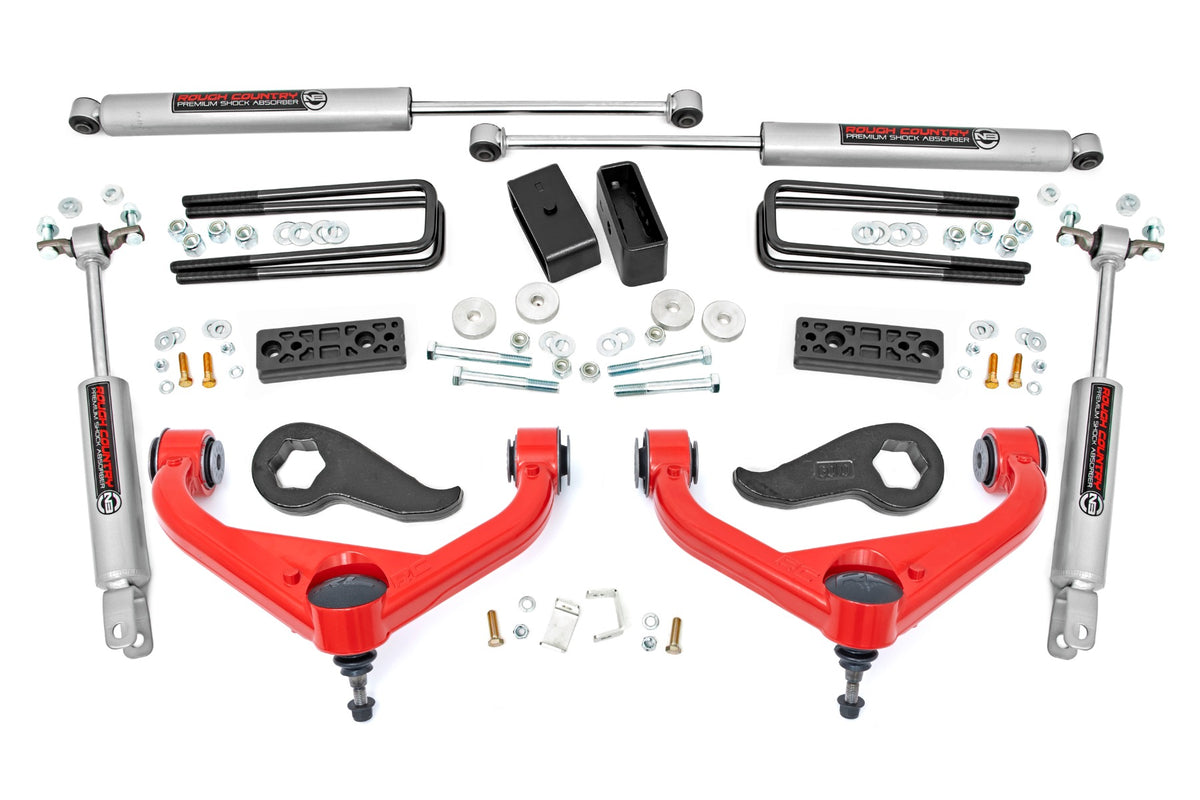 Rough Country 3" Lift Kit Chevy Silverado & GMC Sierra 2500/3500HD 20-26 97730