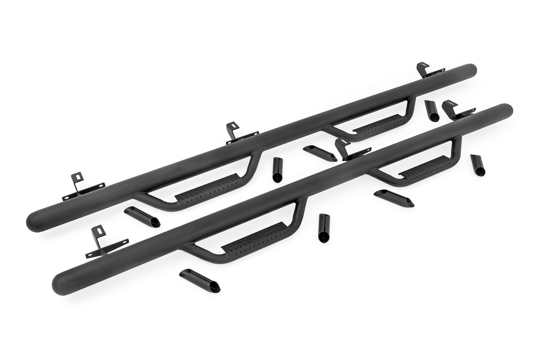 Rough Country Nerf Steps | Cab Length | Crew Cab | for Jeep Gladiator JT 20-24 RCJ1980TB