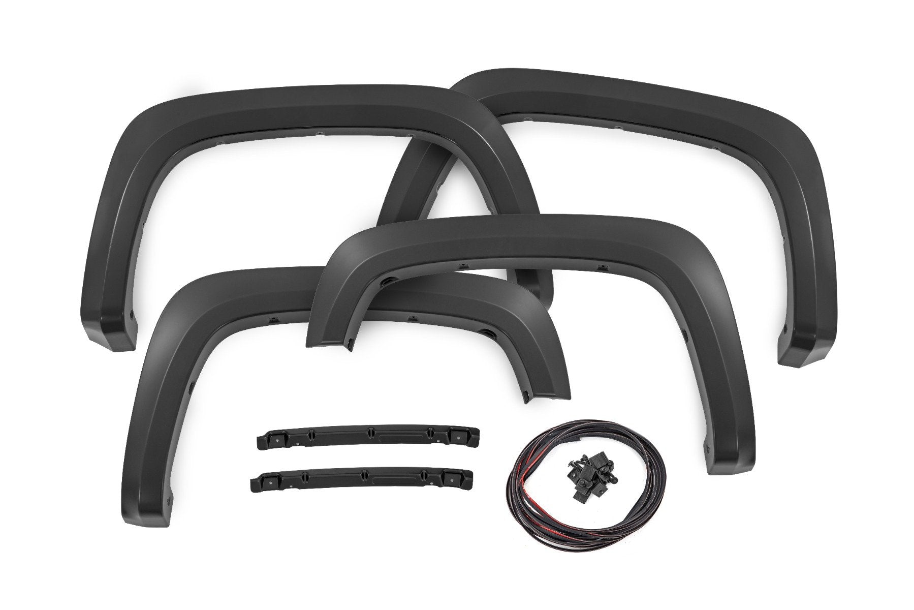 Rough Country Fender Flares Sport G6M Dark Ash Chevy Silverado 2500/3500HD 20-24 S-C12215-G6M