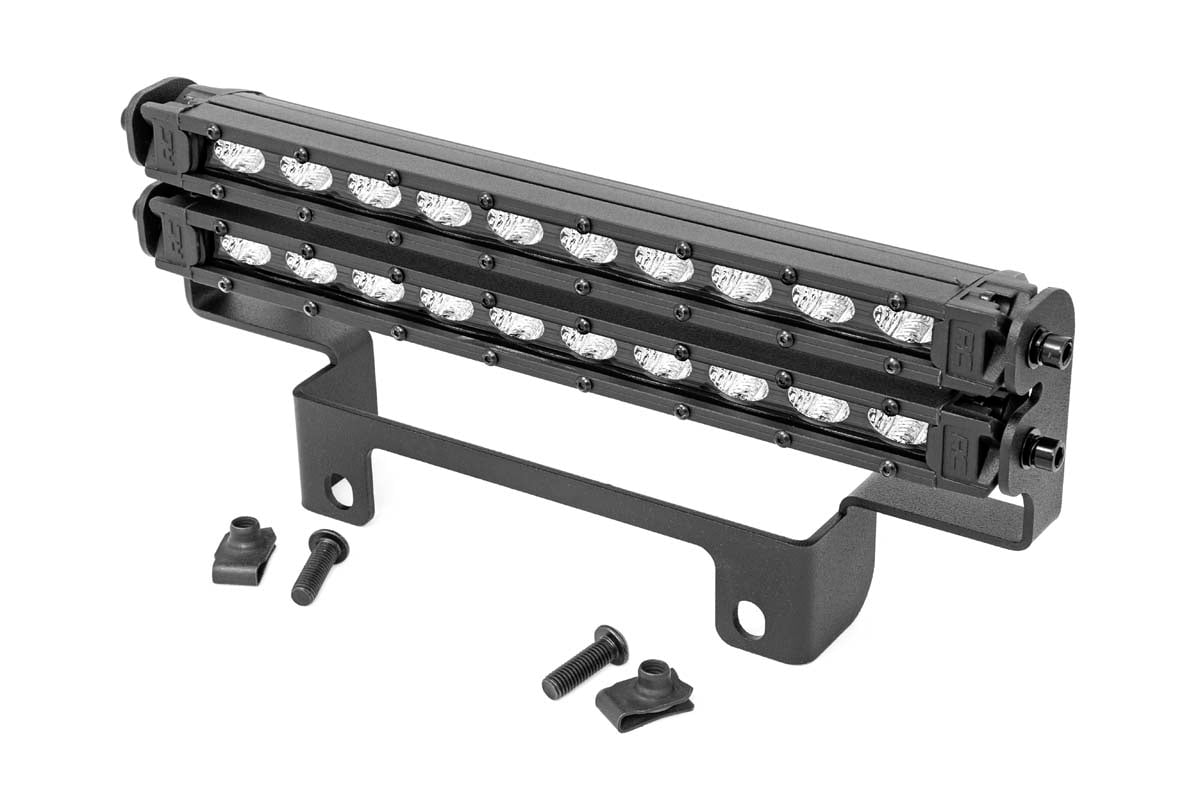 Rough Country fits Honda Dual 10-inch Slimline LED Bumper Kit 16-20 Pioneer 1000 92004