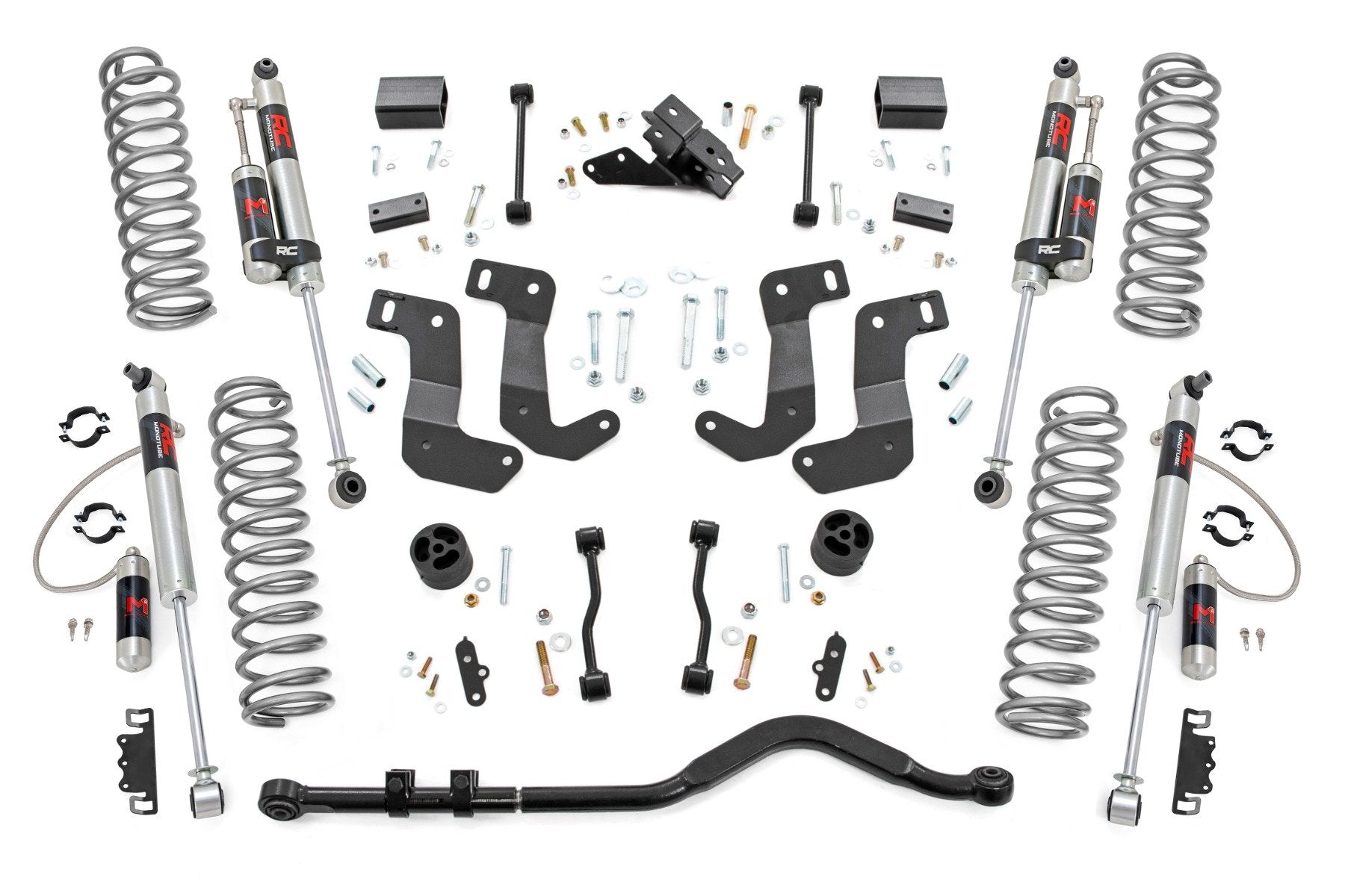 Rough Country 3.5" Lift Kit | C/A Drop | Stage 1 | M1R | for Jeep Wrangler Unlimited (24-25)