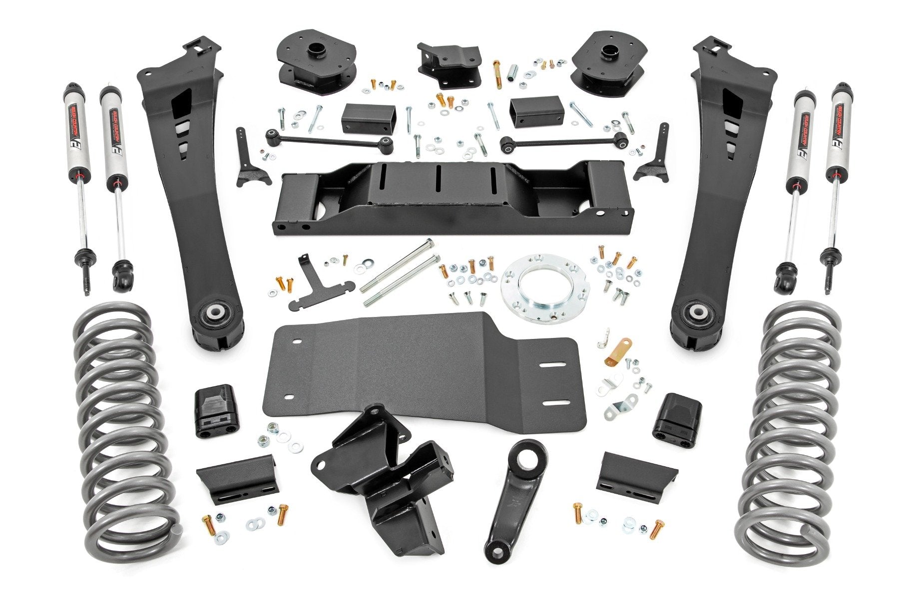 Rough Country for Ram 5" Suspension Lift Kit Radius Arm & V2 19-25 2500 4wd Dsl 36070