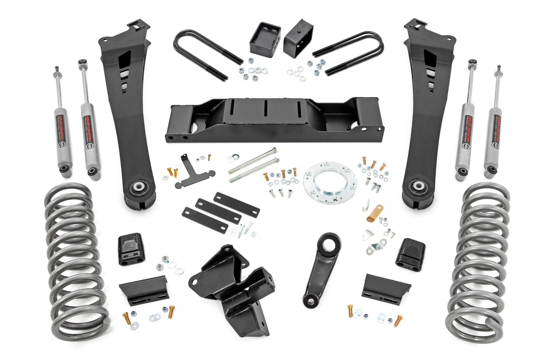 Rough Country 5in Suspension Lift Kit for Ram 3500 Diesel Dually 2019-2020 37530