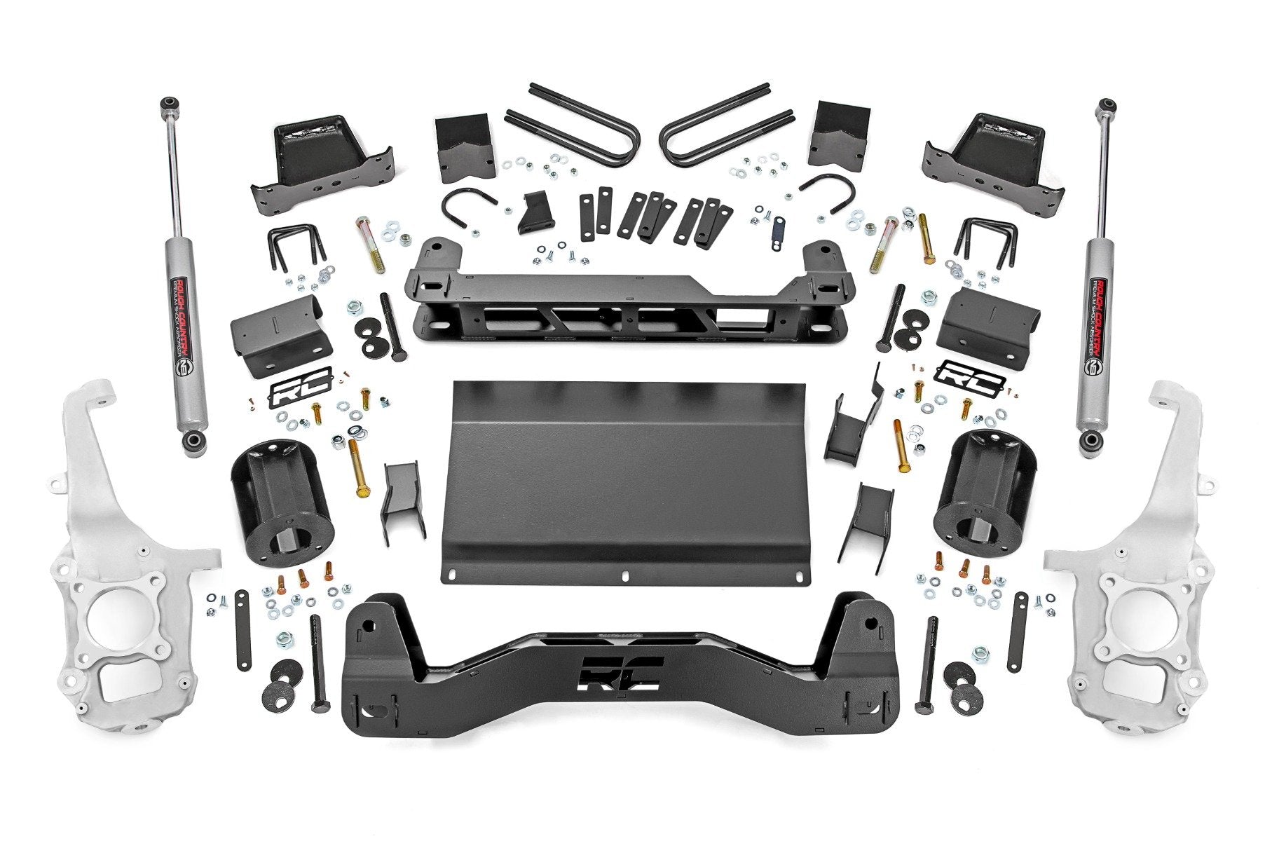 Rough Country 6 Inch Lift Kit for Ford F-150 4wd 24-25 49930