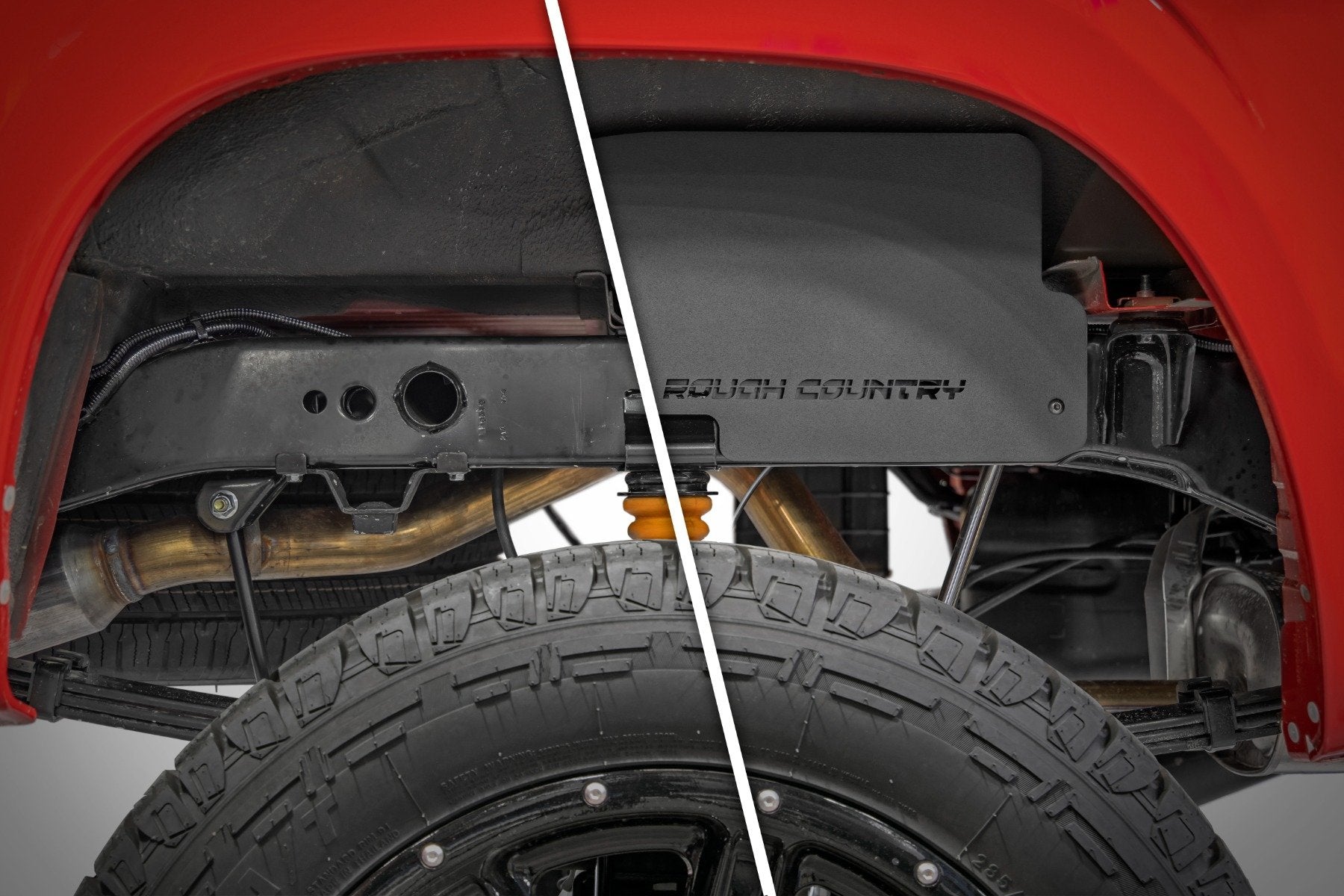 Rough Country Rear Fender Liner Nissan Frontier 2WD/4WD (2022) 4301