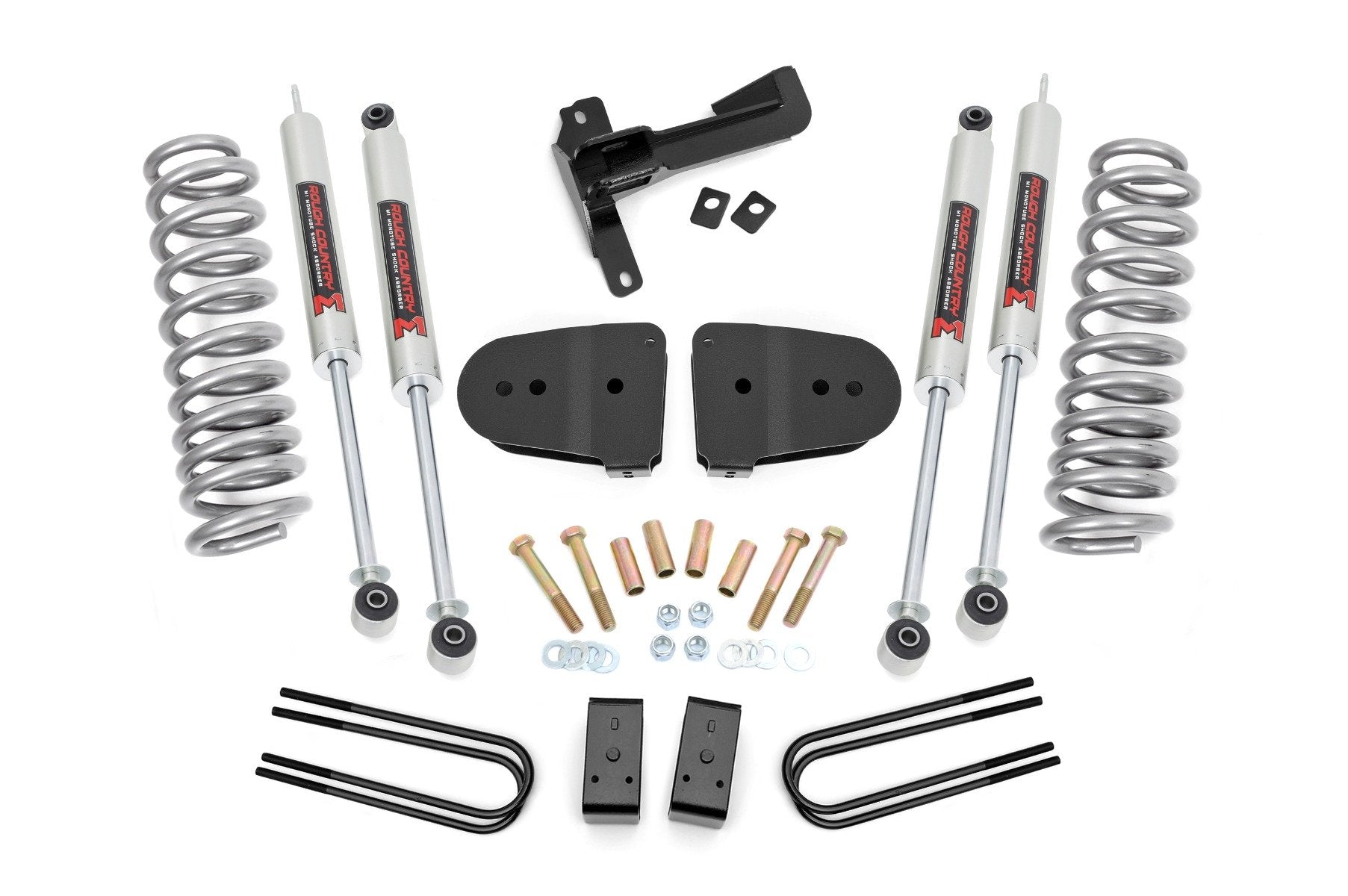 Rough Country 3" Lift Kit for Ford F-250 23-25 Super Duty M1 Front Diesel Coils 43640