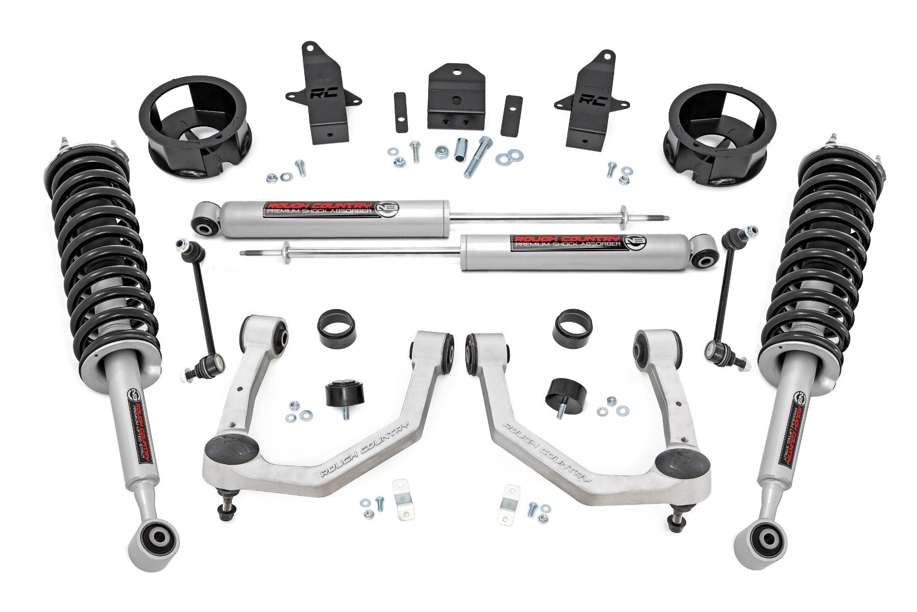 Rough Country 3.5" Lift Kit | N3 | for Toyota Land Cruiser 4WD (2024-2025) 72631