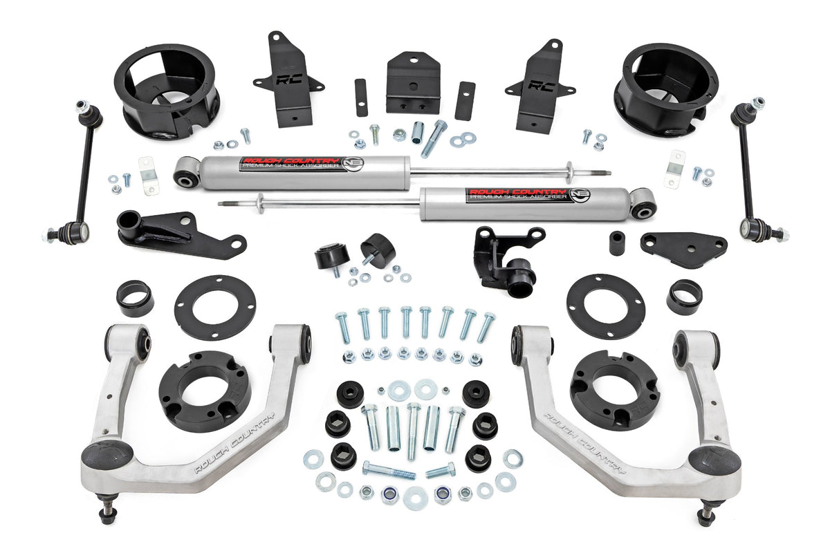 Rough Country 3.5" Lift Kit for Toyota Tacoma 4wd 2024-2026 75630B