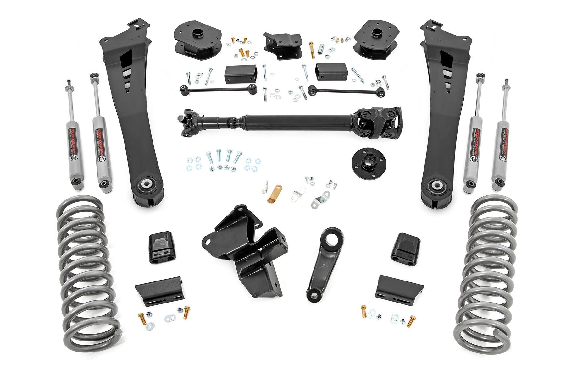 Rough Country 5" Lift Kit | Fr D/S | 10 Bolt T-Case | for Ram 2500 4WD (2025-2026) 34230