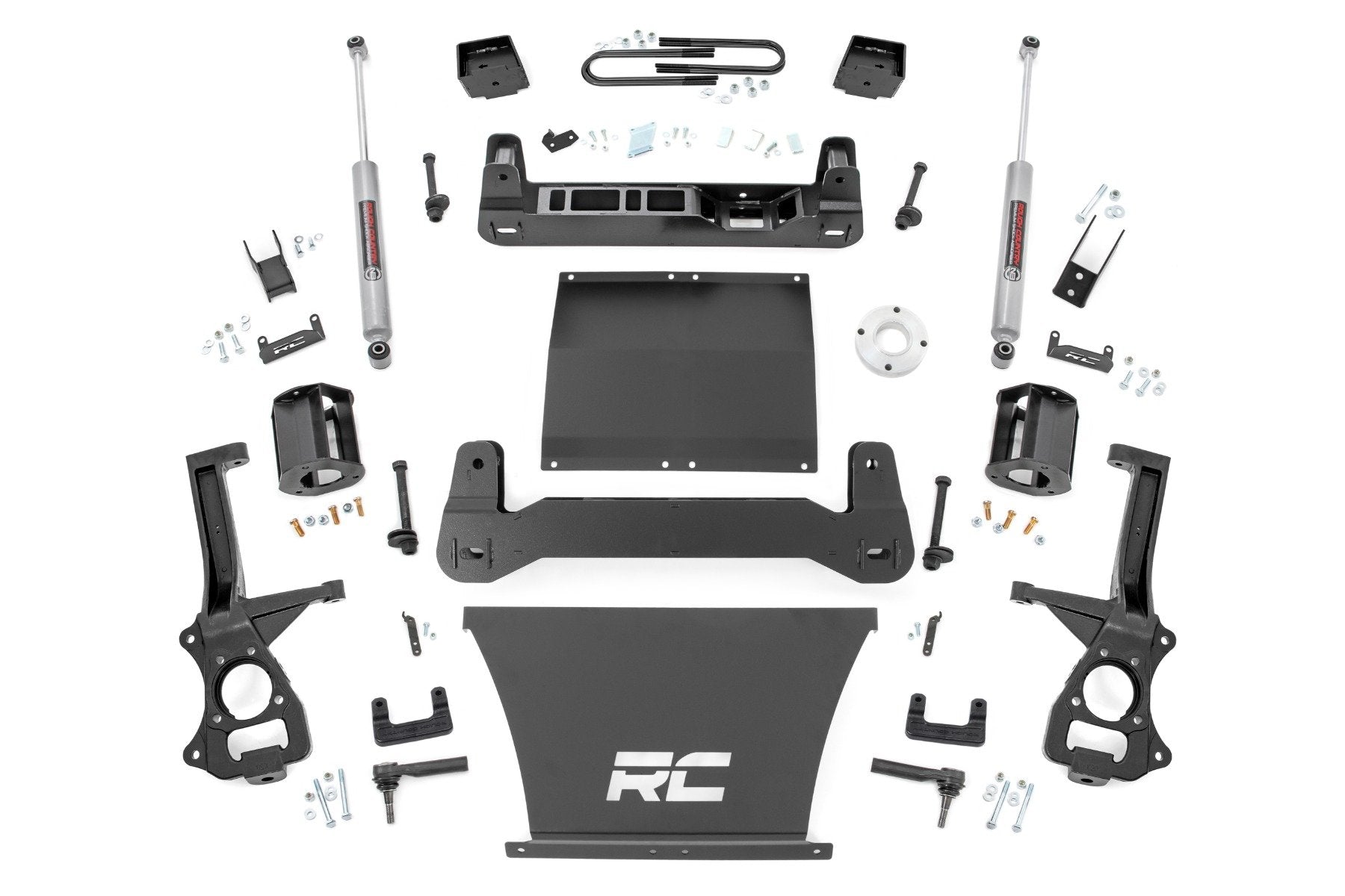 Rough Country 6" Lift Kit | Mono Leaf Rear | Chevy Silverado 1500 2WD (2025-2026)
