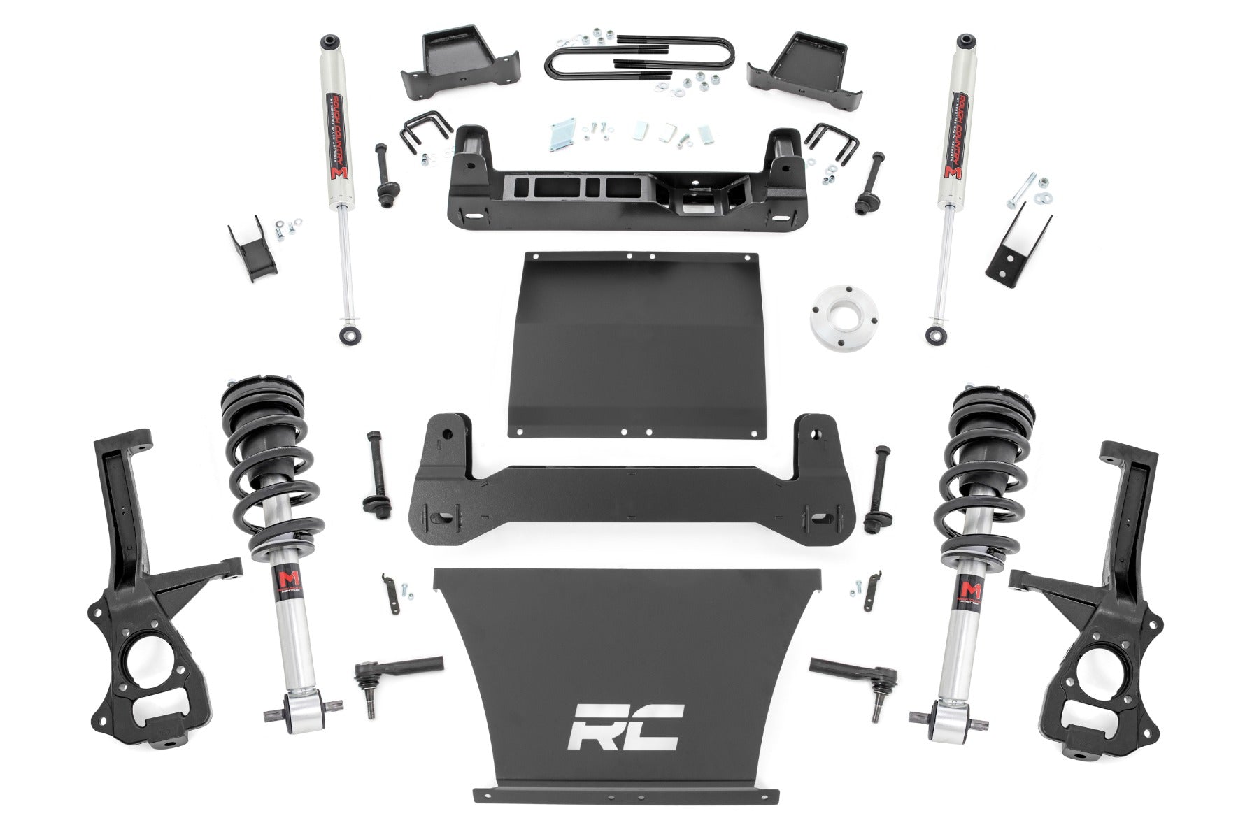 Rough Country 6" Lift Kit | M1 Struts/M1 | Chevy Silverado 1500 2WD (2025-2026)