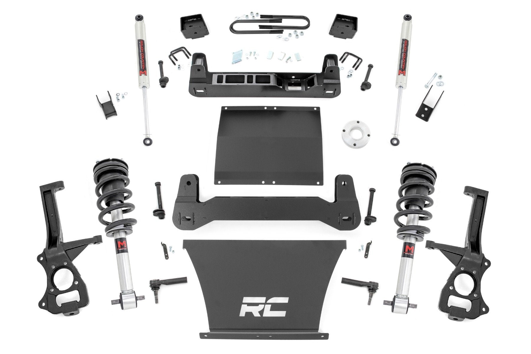 Rough Country 6" Lift Kit | Mono Leaf Rear | M1 Struts/M1 | Chevy Silverado 1500 (25-26) 111640