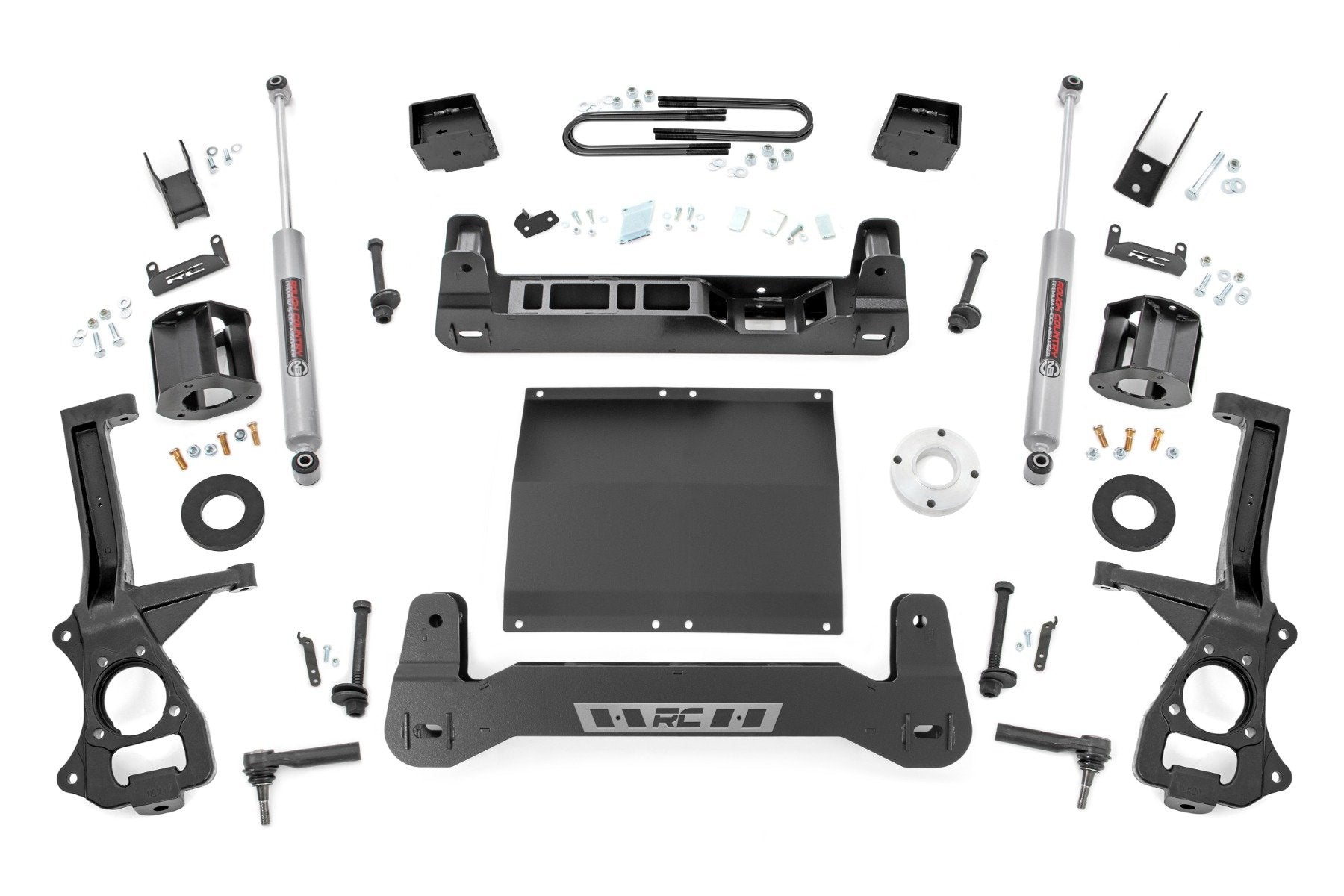 Rough Country 6" Lift Kit | Mono Leaf Rear | Diesel | Chevy Silverado 1500 2WD (25-26)