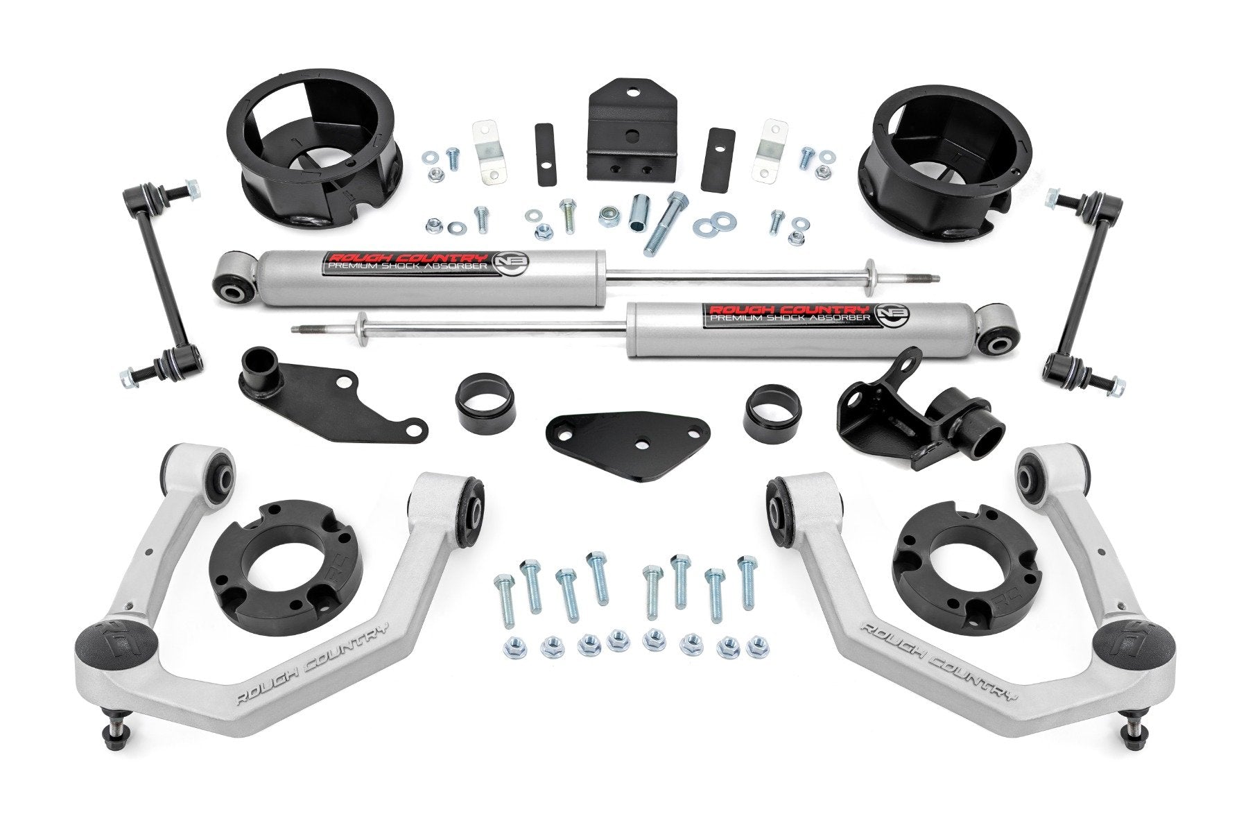 Rough Country 3.5" Lift Kit | for Toyota 4Runner 4WD 2025 -1