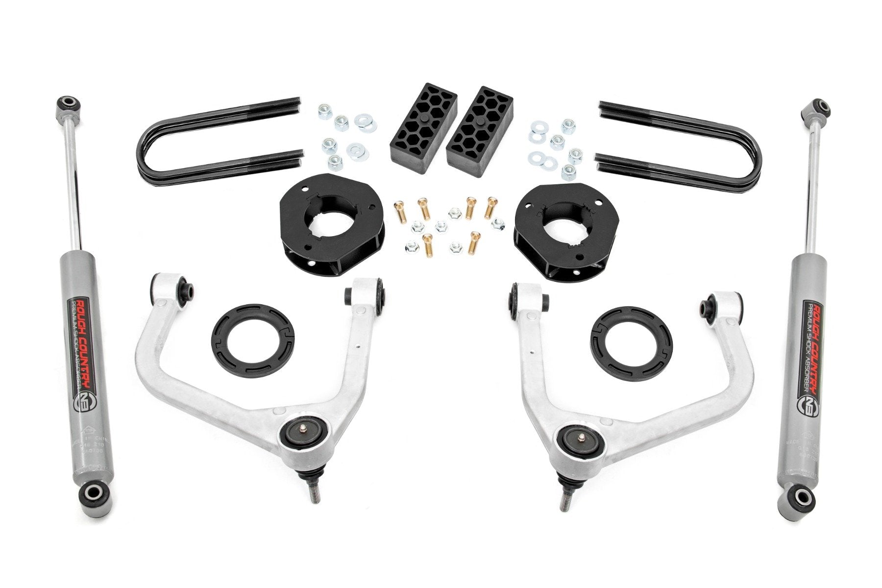 Rough Country 3.5" Lift Kit | Chevy Silverado 1500 2025 110430