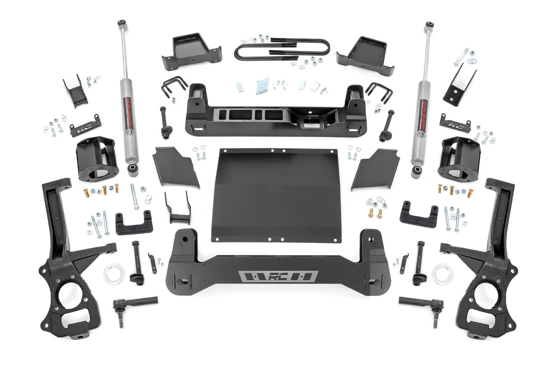 Rough Country 4" Lift Kit Diesel Chevy/GMC Sierra/Silverado 1500 2025 110330D