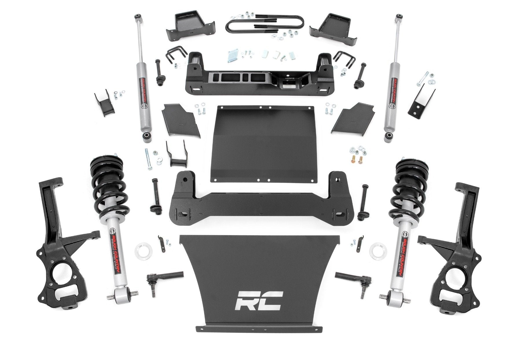 Rough Country 4" Lift N3 Struts Chevy/GMC 1500 AT4/Trailboss 2025 110331