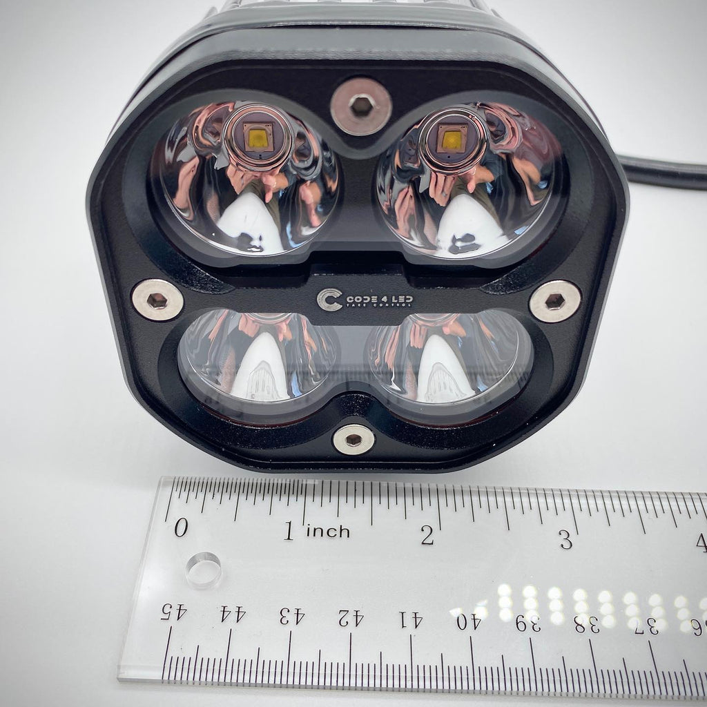 Code 4 LED PK40 Pod Light - Clear