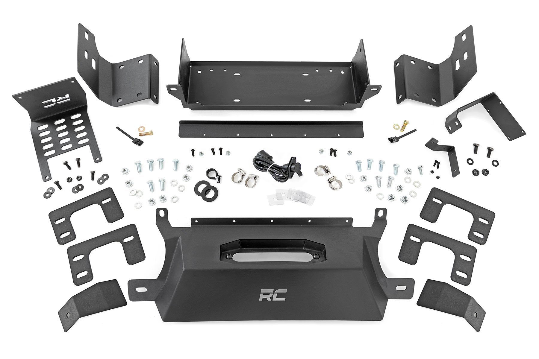 Rough Country Hidden Winch Mount 2.7L Ford Bronco 4WD 2021-2022 51065