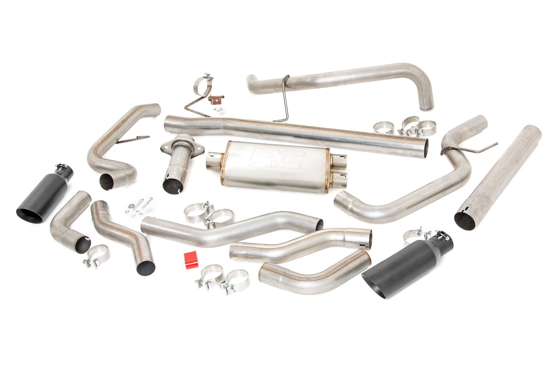 Rough Country Performance Cat-Back Exhaust 2.7/3.5/5.0L for Ford F-150 21-25 96018