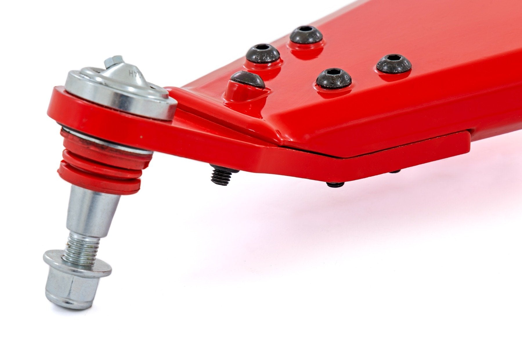 Rough Country Red Aluminum Control Arms 2" Forward Offset Polaris Ranger 21-24 93174RED