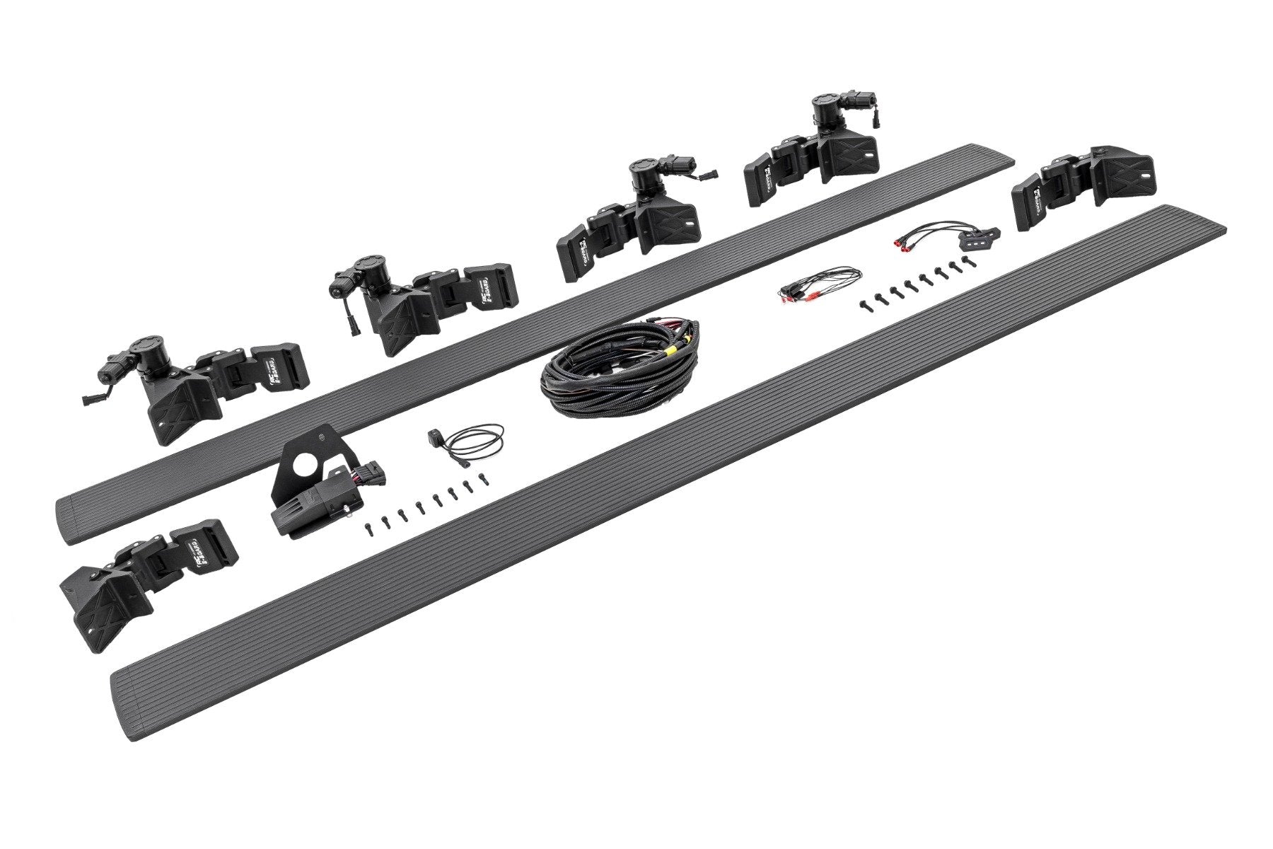 Rough Country Power Running Boards Dual Motor Nissan Titan 17-23 PSR055110