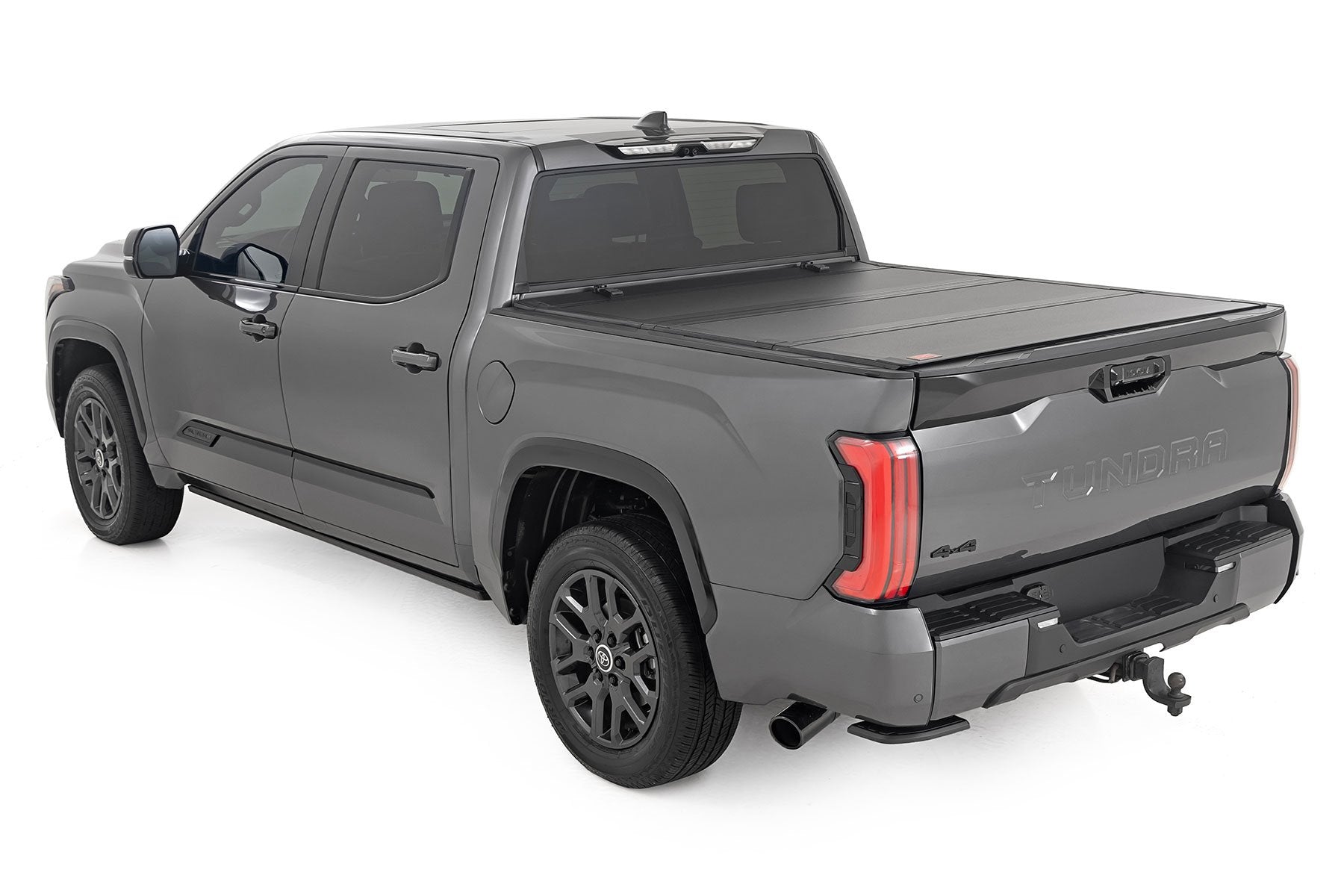Rough Country Hard Tri-Fold Flip Up Bed Cover 5'7" Toyota Tundra 22-23 49514551