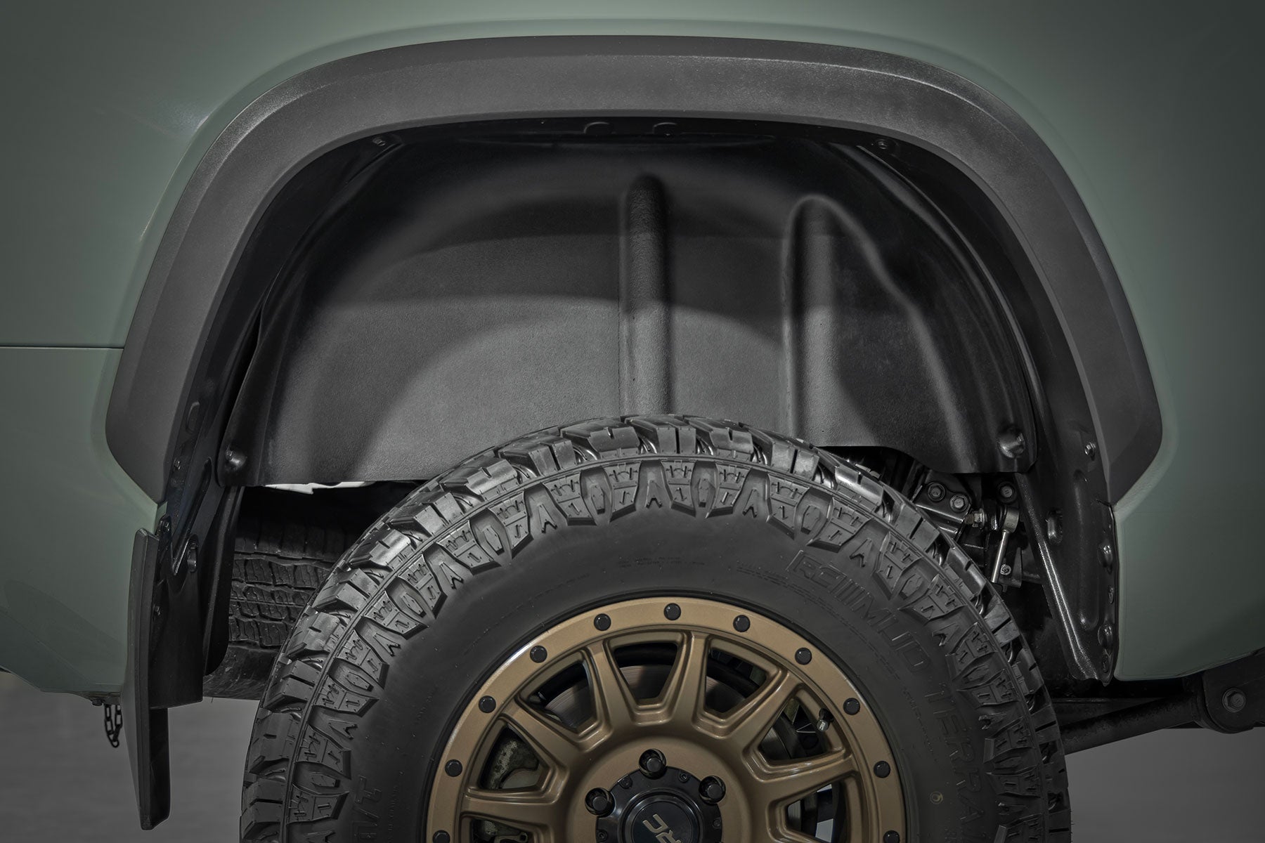 Rough Country Rear Wheel Well Liners Toyota Tundra 2022-2024 4610