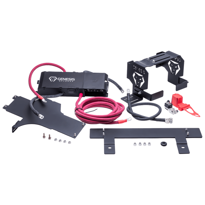Genesis Offroad GEN3 Dual Battery Kit for 2020-2023 Jeep Wrangler Diesel