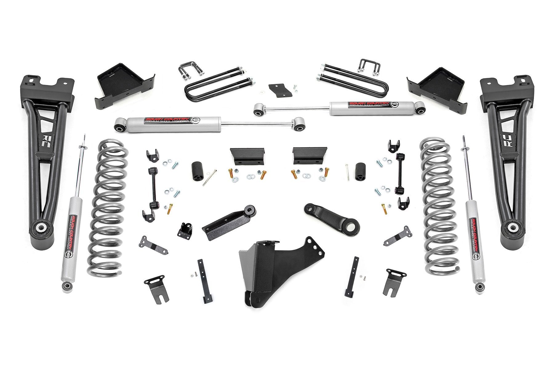 Rough Country 6" Lift Kit for Ford F250/F350 4wd 23-25 Gas Radius Arm 41630