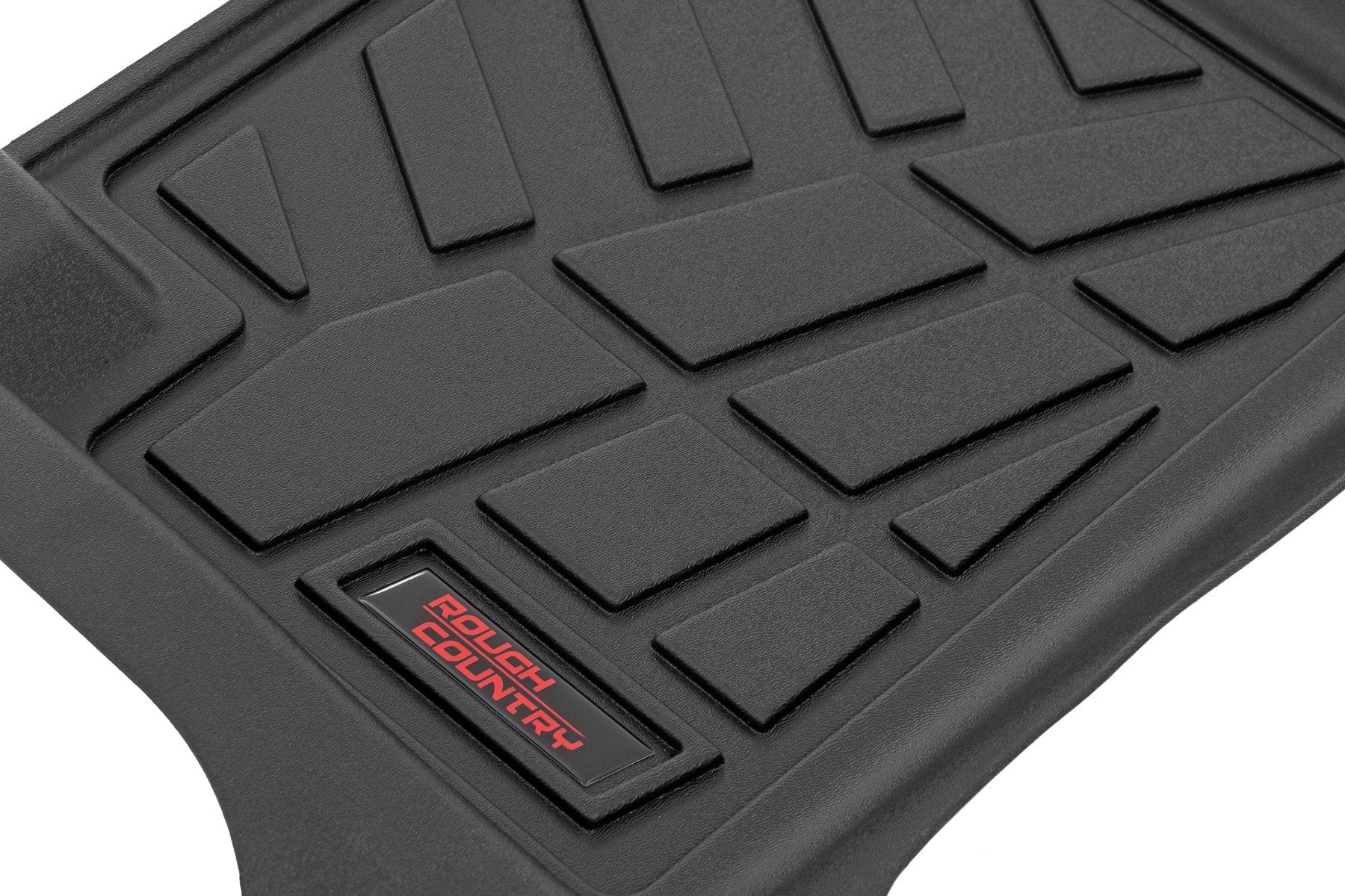 Rough Country Sure-Fit Floor Mats | Front & Rear | Chevy/GMC Canyon/Colorado 2WD/4WD (2023-2026) SM21313